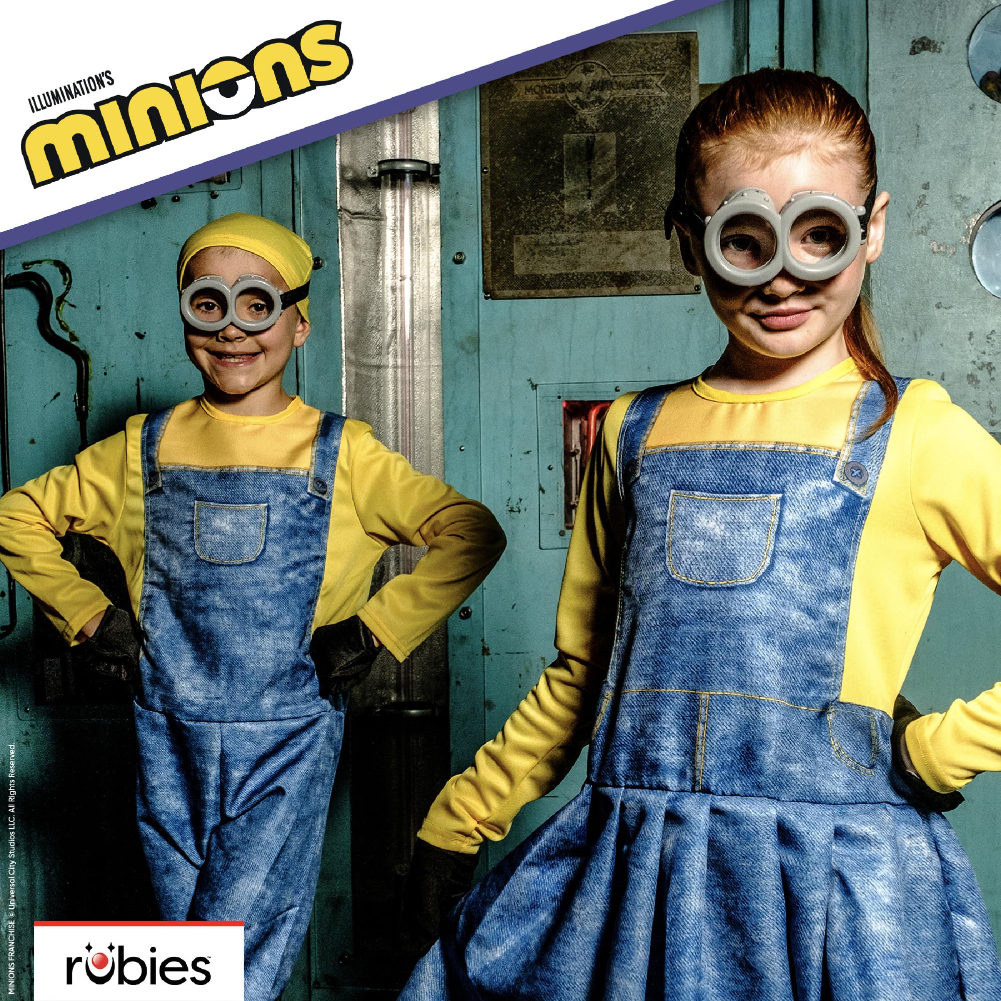 Rubies Official Minion Kevin Costume for Adults | Standard Size | Includes Jumpsuit, Headpiece, Gloves & Goggles 7