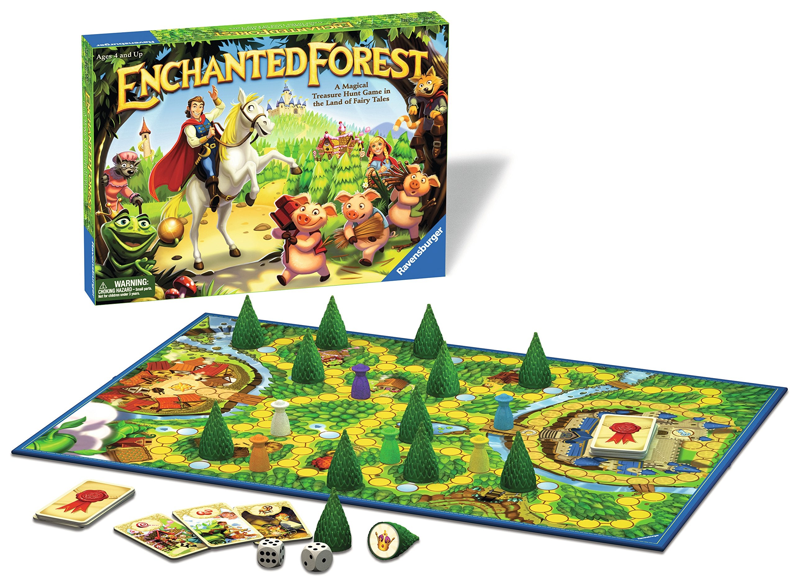 Ravensburger Enchanted Forest Classic Family Board Game | 2-6 Players | 20 Min Playtime | Ages 4+ 5