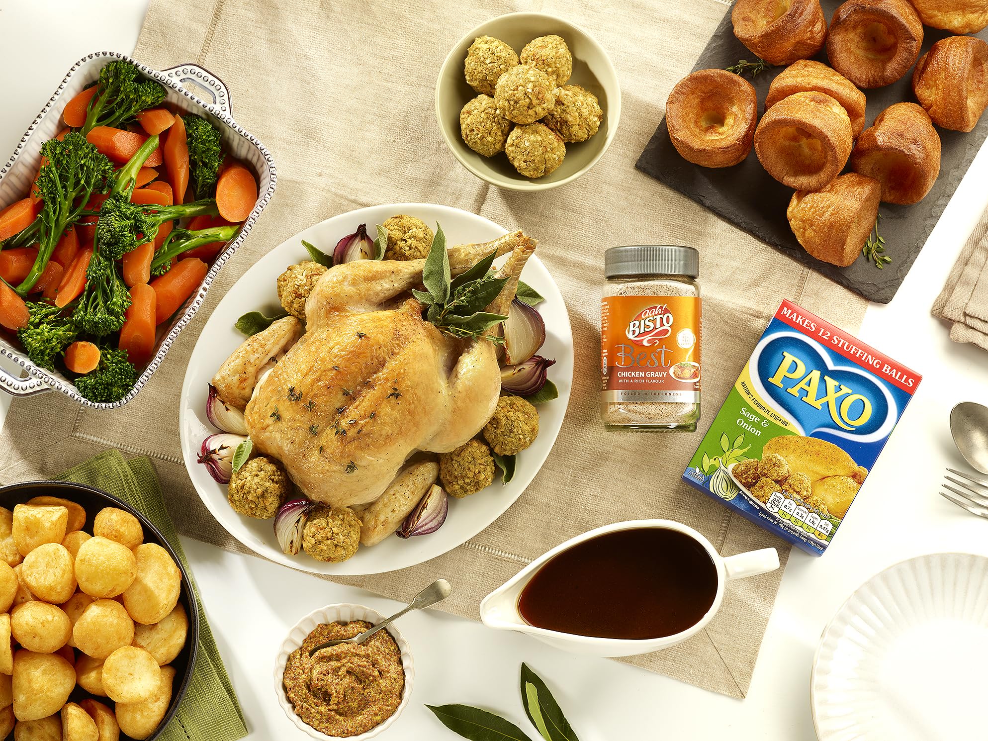Paxo Sage & Onion Stuffing Mix - Traditional Flavour, Quick & Easy Preparation | 170g 4