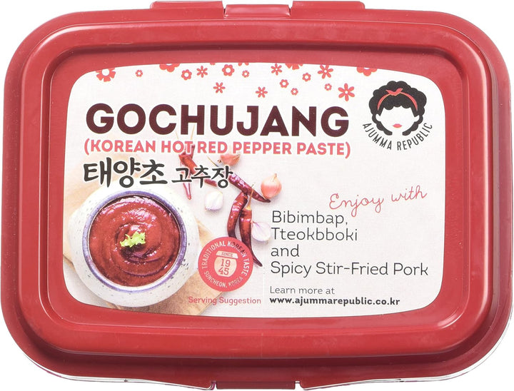 Ajumma Republic Korean Hot Red Pepper Paste Gochujang, 500g