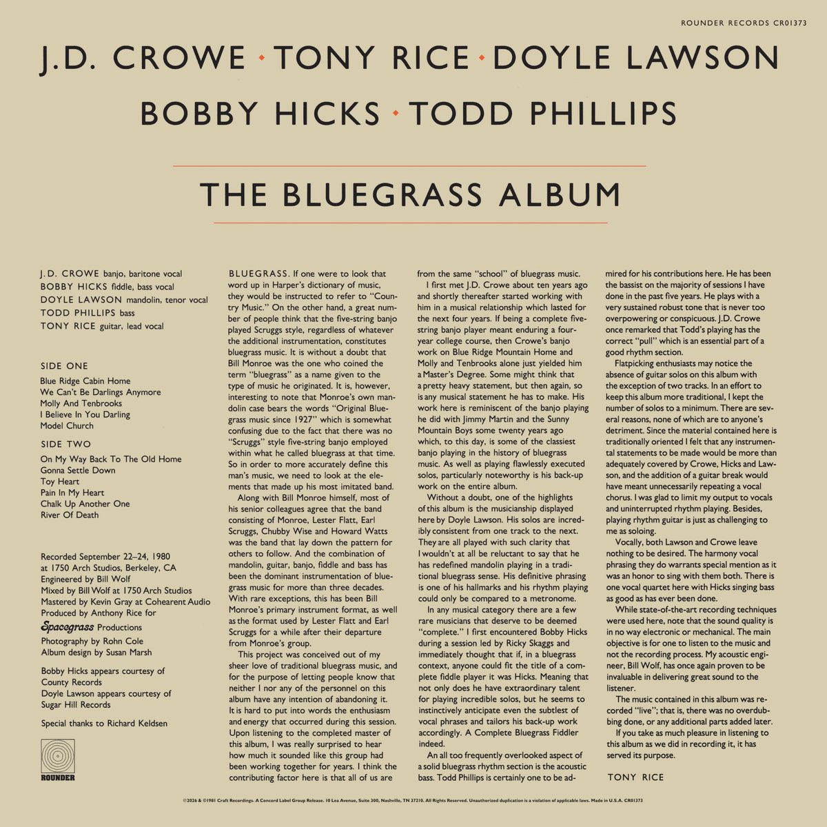 The Bluegrass Album Band - The Bluegrass Album [Vinyl]