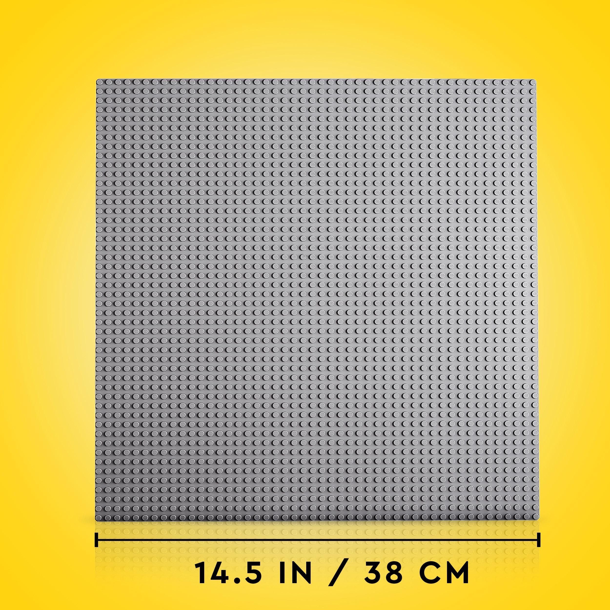 LEGO Classic 11024 Grey Baseplate - 48x48 Stud Building Base for Ages 4+ | Plastic 9
