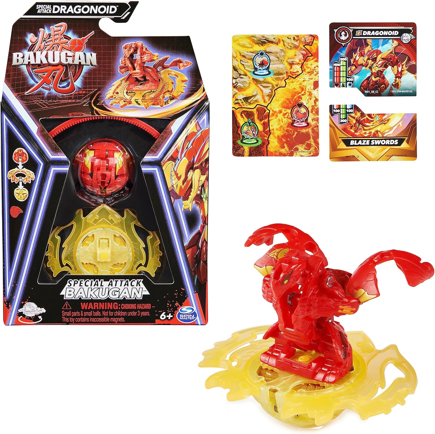 Special Attack Dragonoid - Spinning Collectible Action Figure for Kids 5-15 1