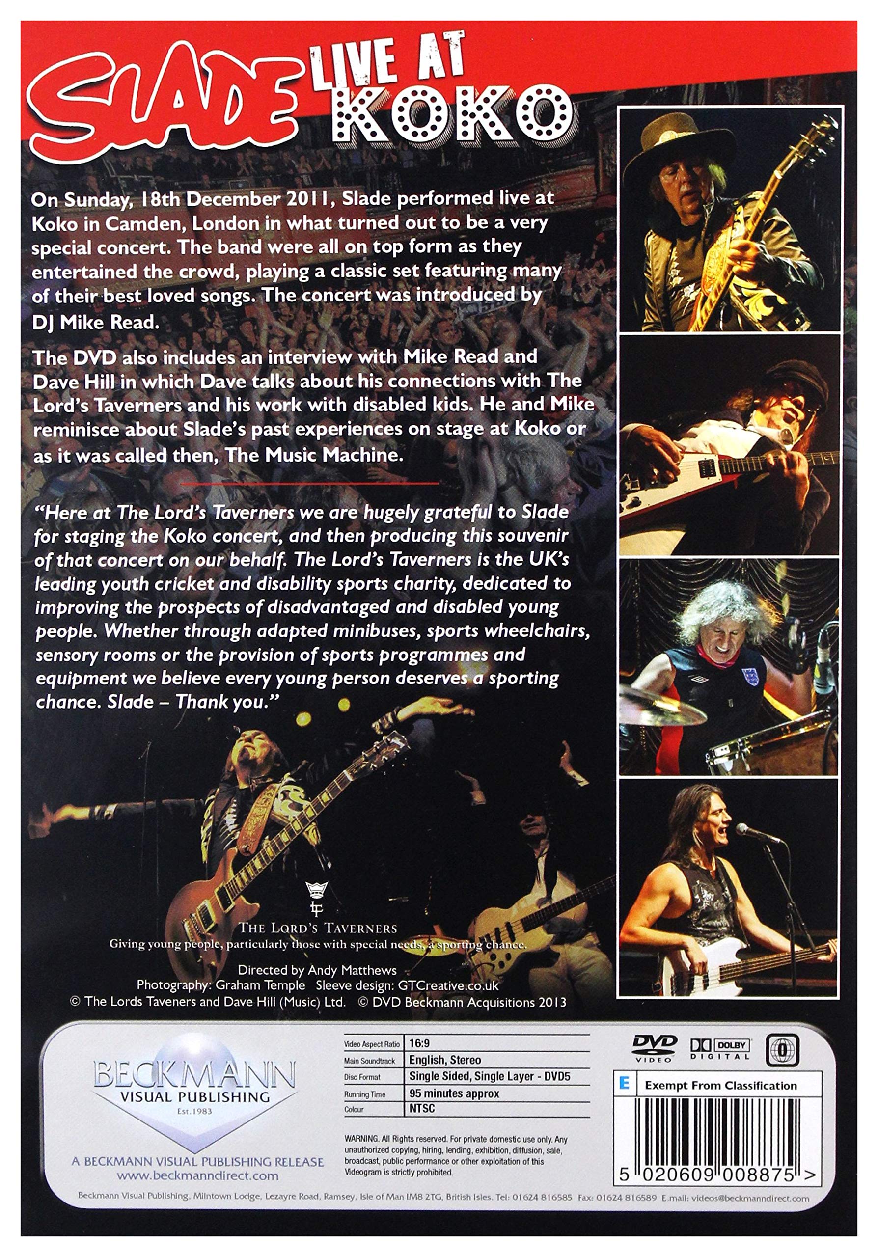 Slade: Live At Koko [DVD]