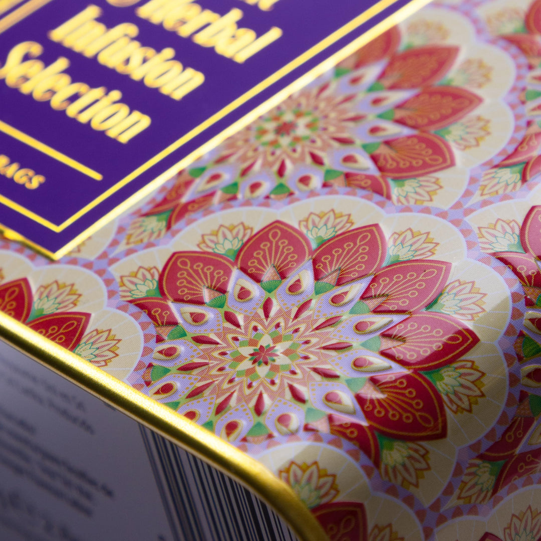 New English Teas - Fruit & Herbal Tea Caddy with 40 Infusion Teabags