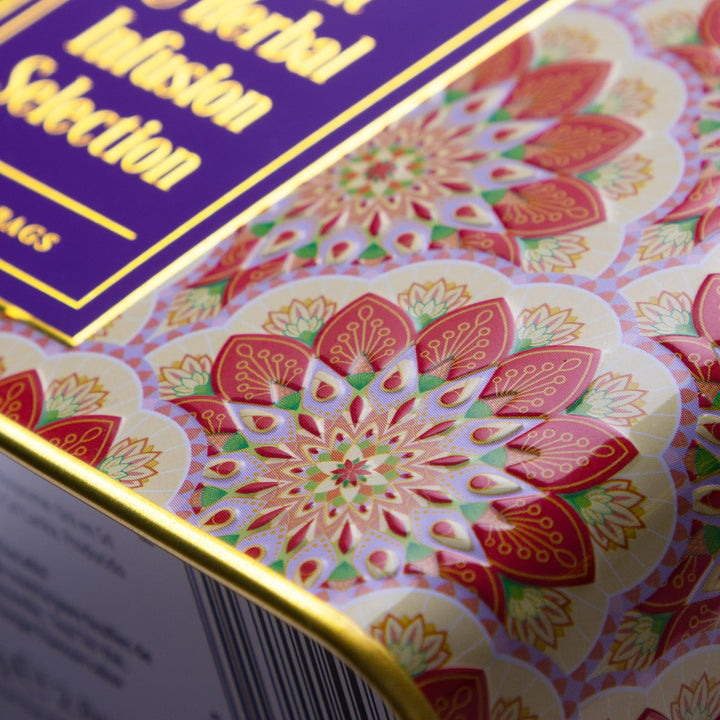 New English Teas - Fruit & Herbal Tea Caddy with 40 Infusion Teabags