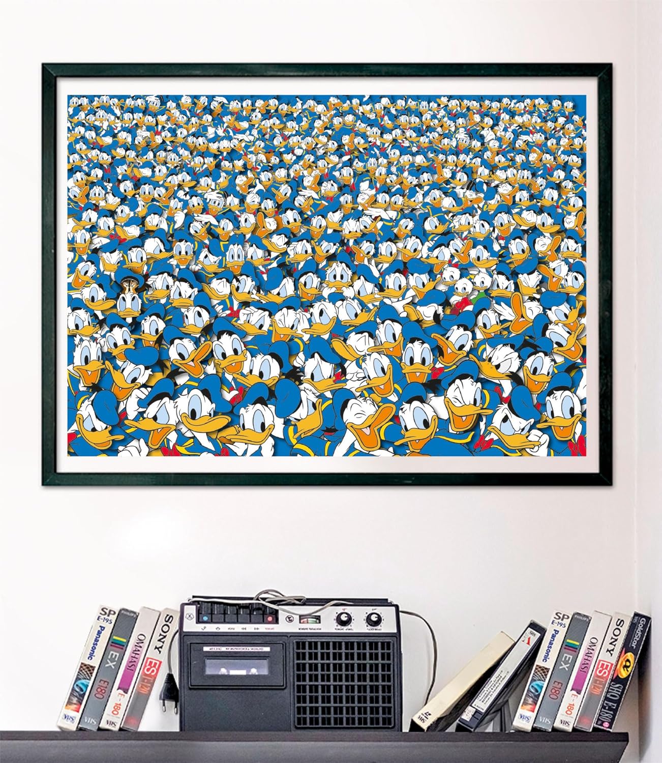 Clementoni Impossible Donald Duck 1000-Piece Puzzle - Adult Jigsaw with Compact Box & Poster 7