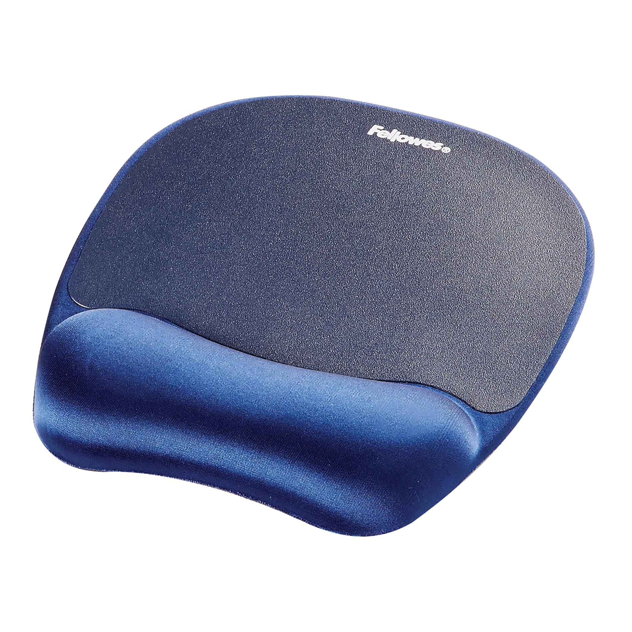 Fellowes Everyday Memory Foam Mousepad with Wrist Rest | Ergonomic Support | Blue 1