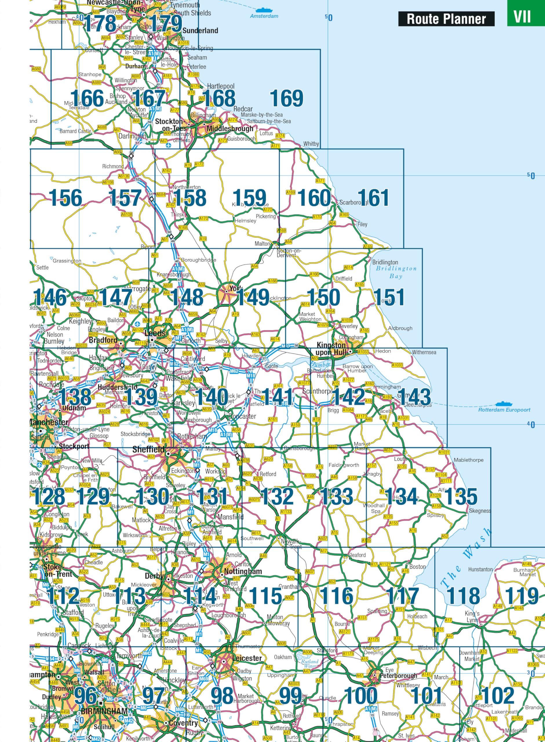 Philip's 2026 Easy to Read Road Atlas of Britain - A4 Spiral Bound | 1:150,000 Scale | 352 Pages 6