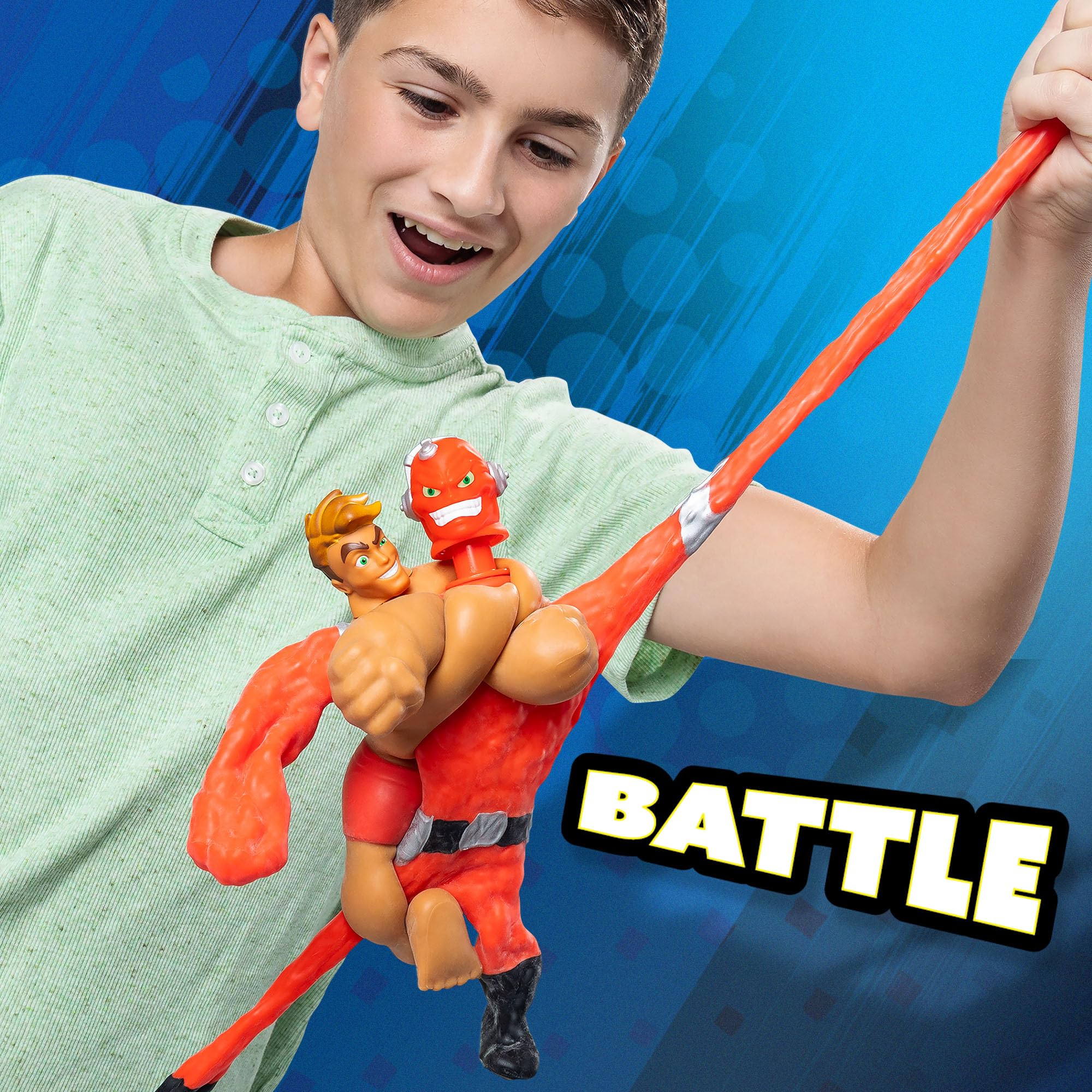 Stretch Armstrong Vac-Man Core Figure - Vacuum-Powered Stretch Action Figure 8