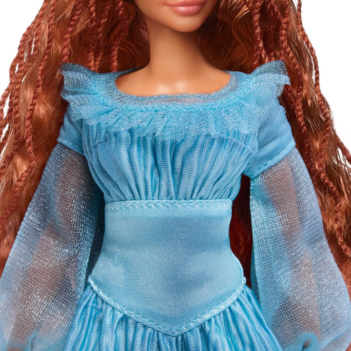 Disney The Little Mermaid Ariel Fashion Doll on Land in Signature Blue Dress, Toys Inspired by Disney’s The Little Mermaid