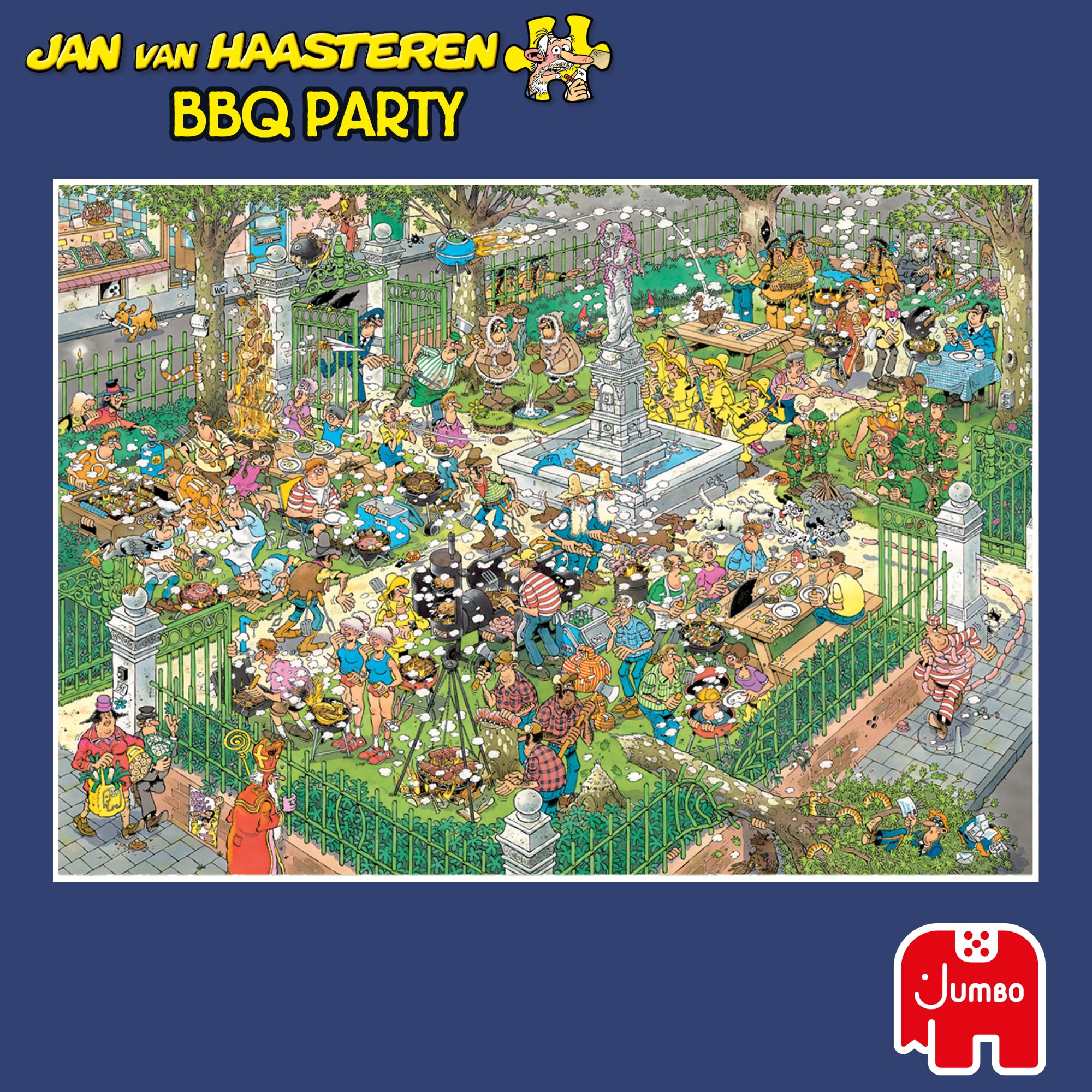 Jan van Haasteren BBQ Party! - 1000 Piece Jigsaw Puzzle | Adults 14+ | 68 x 49cm 7