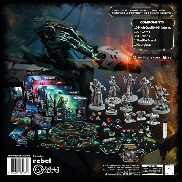 Rebel Nemesis Aftermath - 1-5 Player Sci-Fi Survival Game (NEM010)