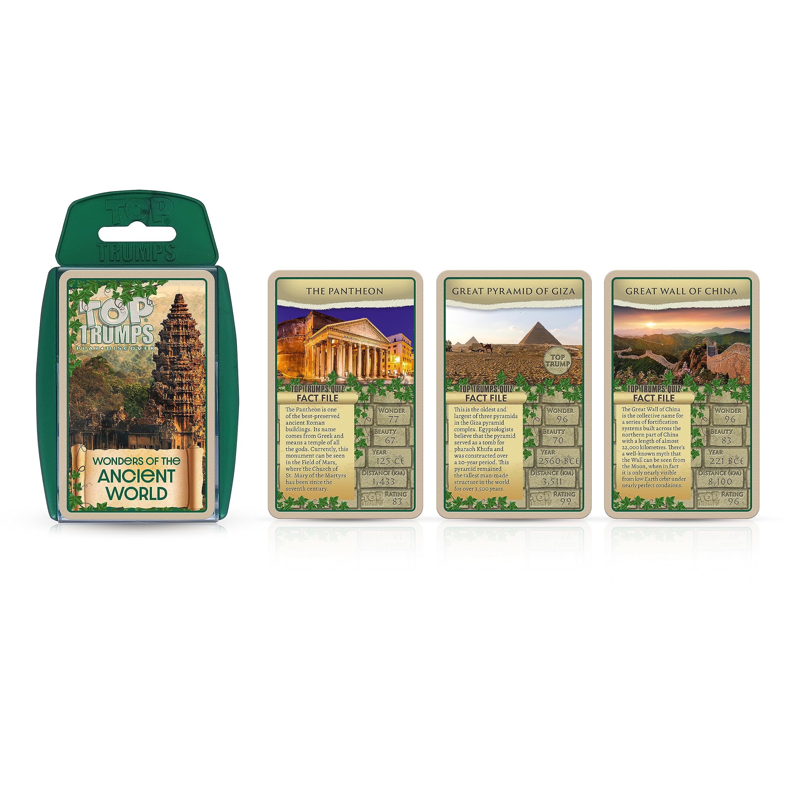 Top Trumps Wonders of the Ancient World Classic Card Game 7