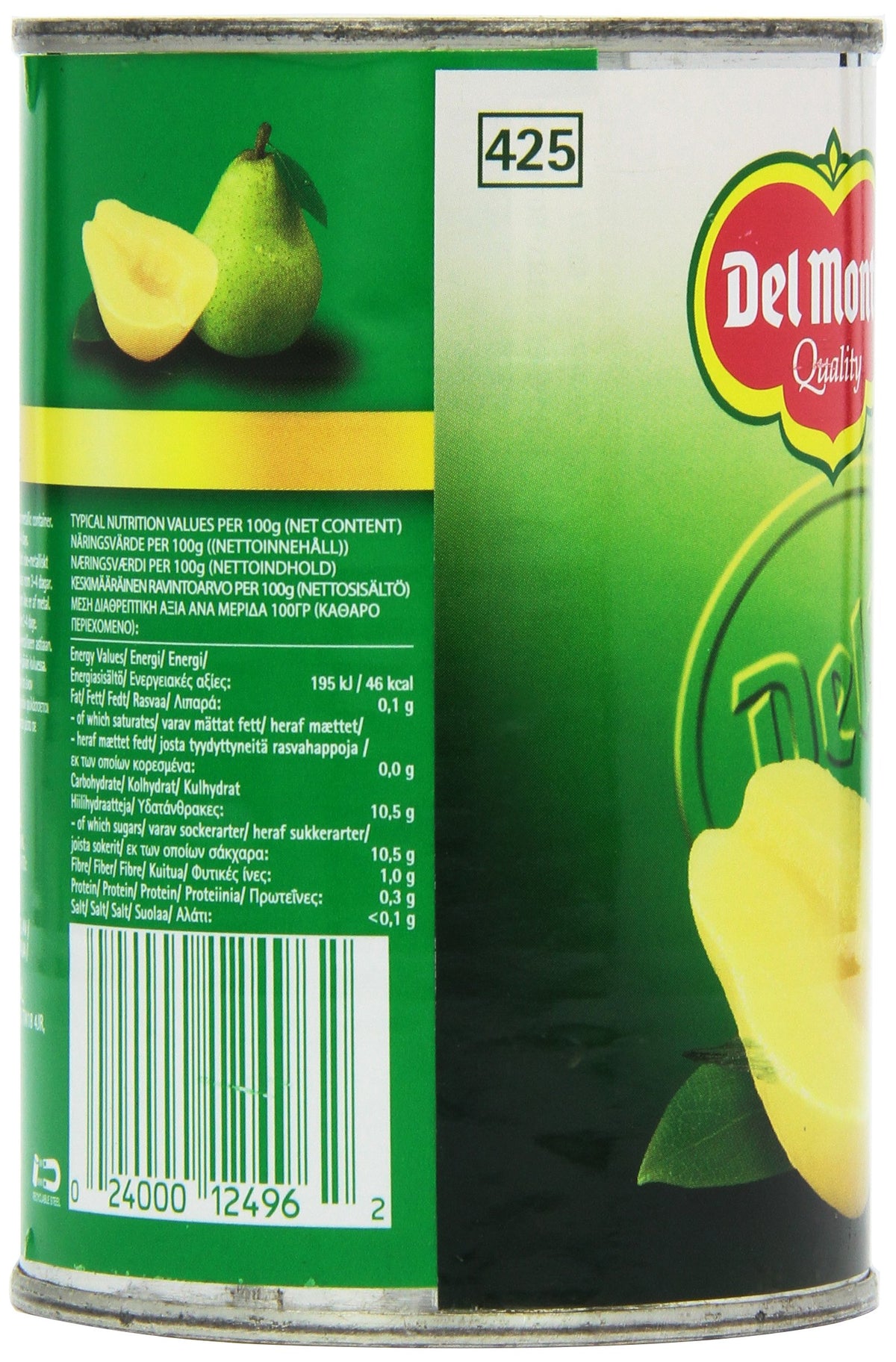 Del Monte Pear Halves in Juice - 415g | Suitable for Vegetarians 5