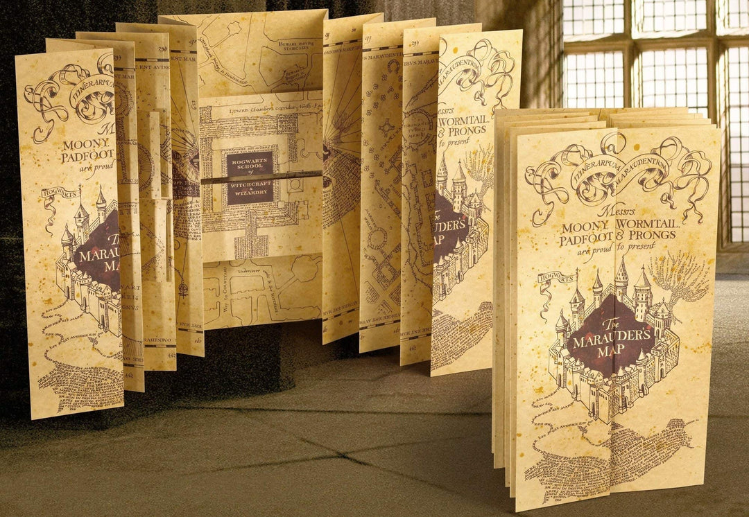 The Noble Collection Harry Potter - Marauder's Map Prop Replica (NN7888)