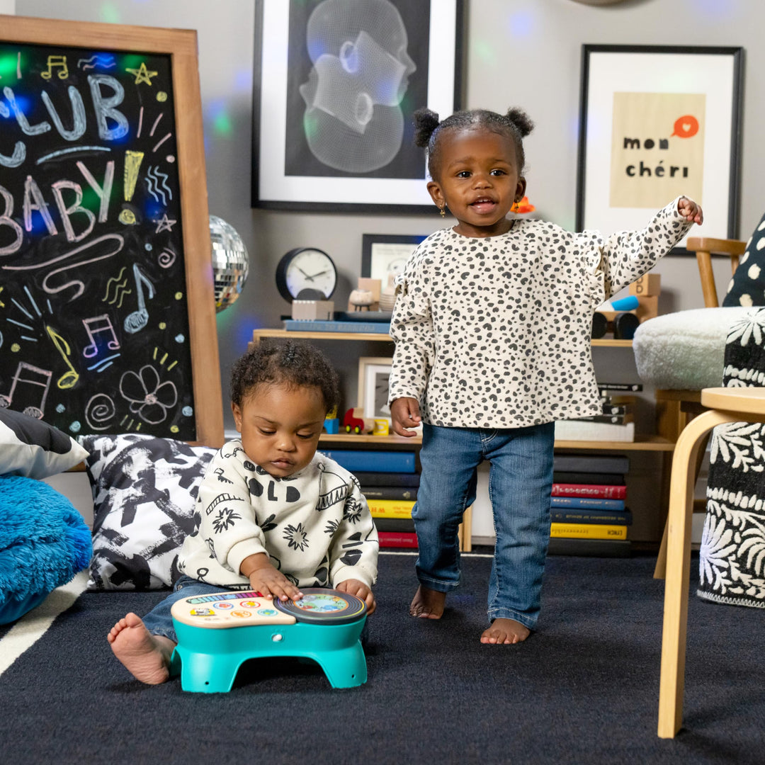 Baby Einstein + Hape DJ Discovery Musical Toy Turntable - Magic Touch for Ages 6 Months and Up