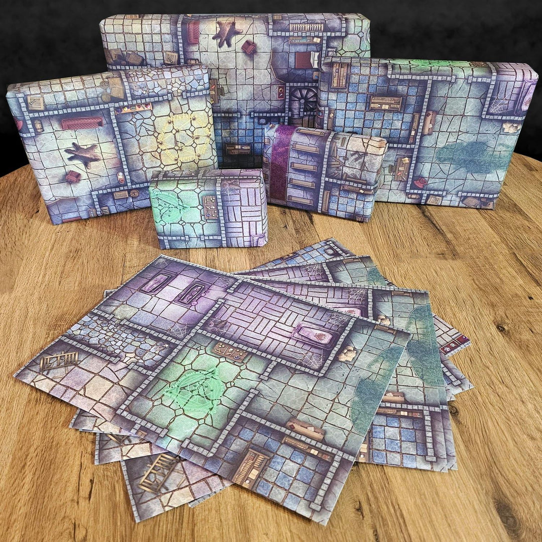 Loke Battlemats - Wrapping Paper Multi-Colour One Size
