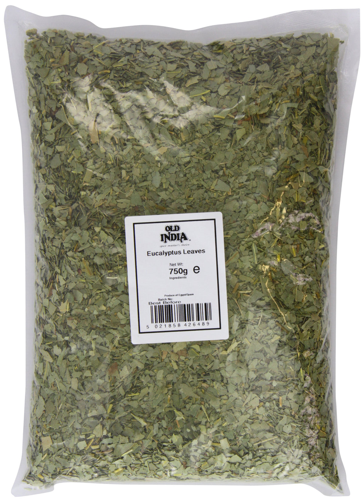 Old India Eucalyptus Leaves - Dried Whole Herb, 750 g