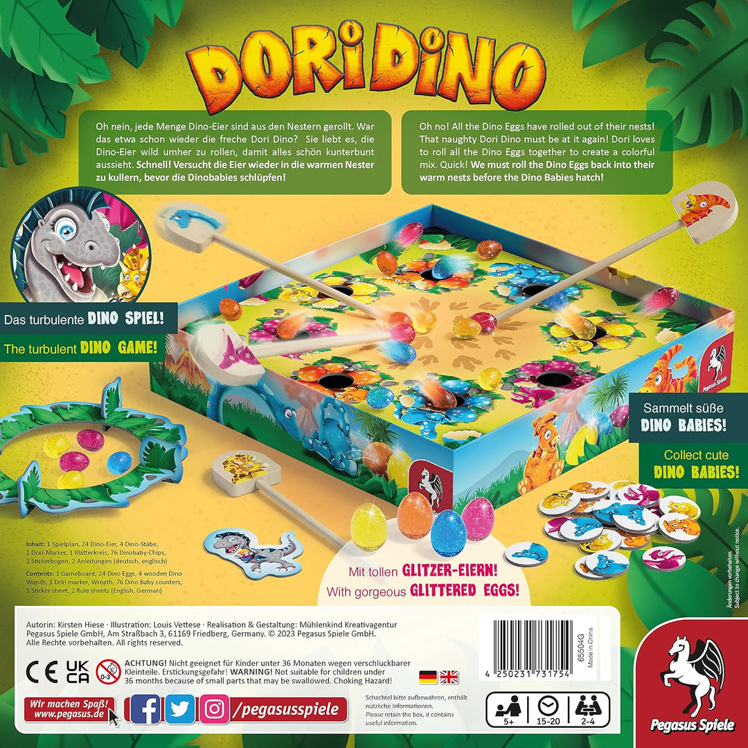 Pegasus Spiele Dori Dino Board Game (65504G)