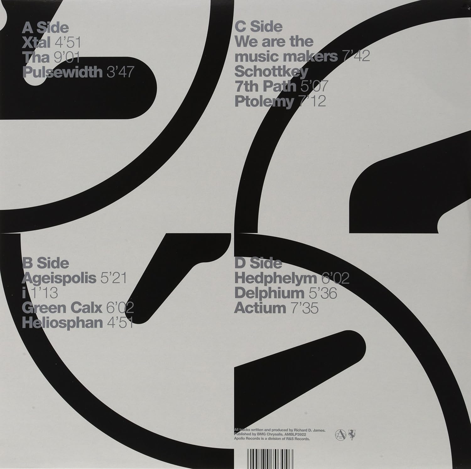 Aphex Twin - Selected Ambient Works 85-92 [VINYL] 2