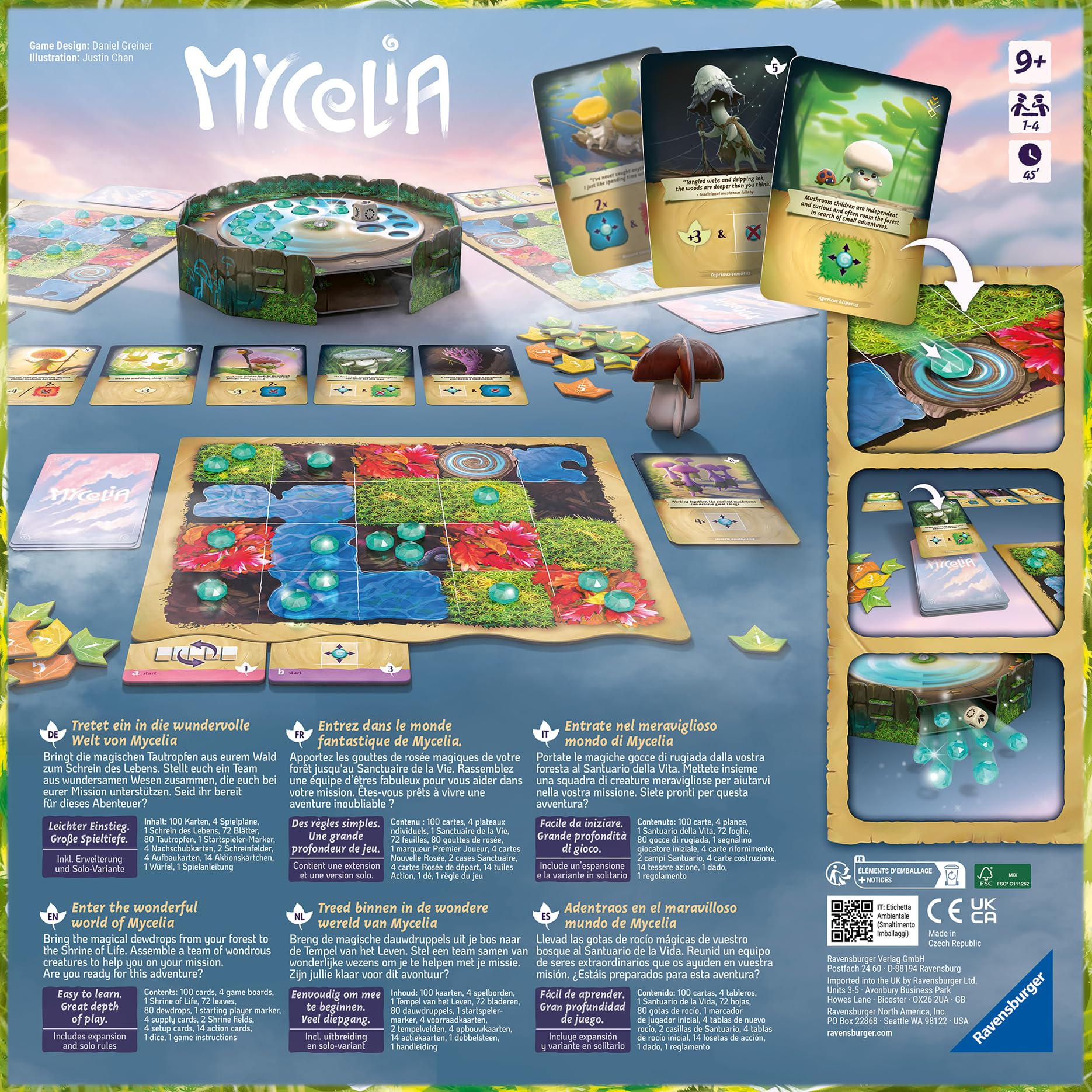 Ravensburger Mycelia Strategy Board Game | 1-4 Players | Ages 9+ | 45 Min Playtime 8