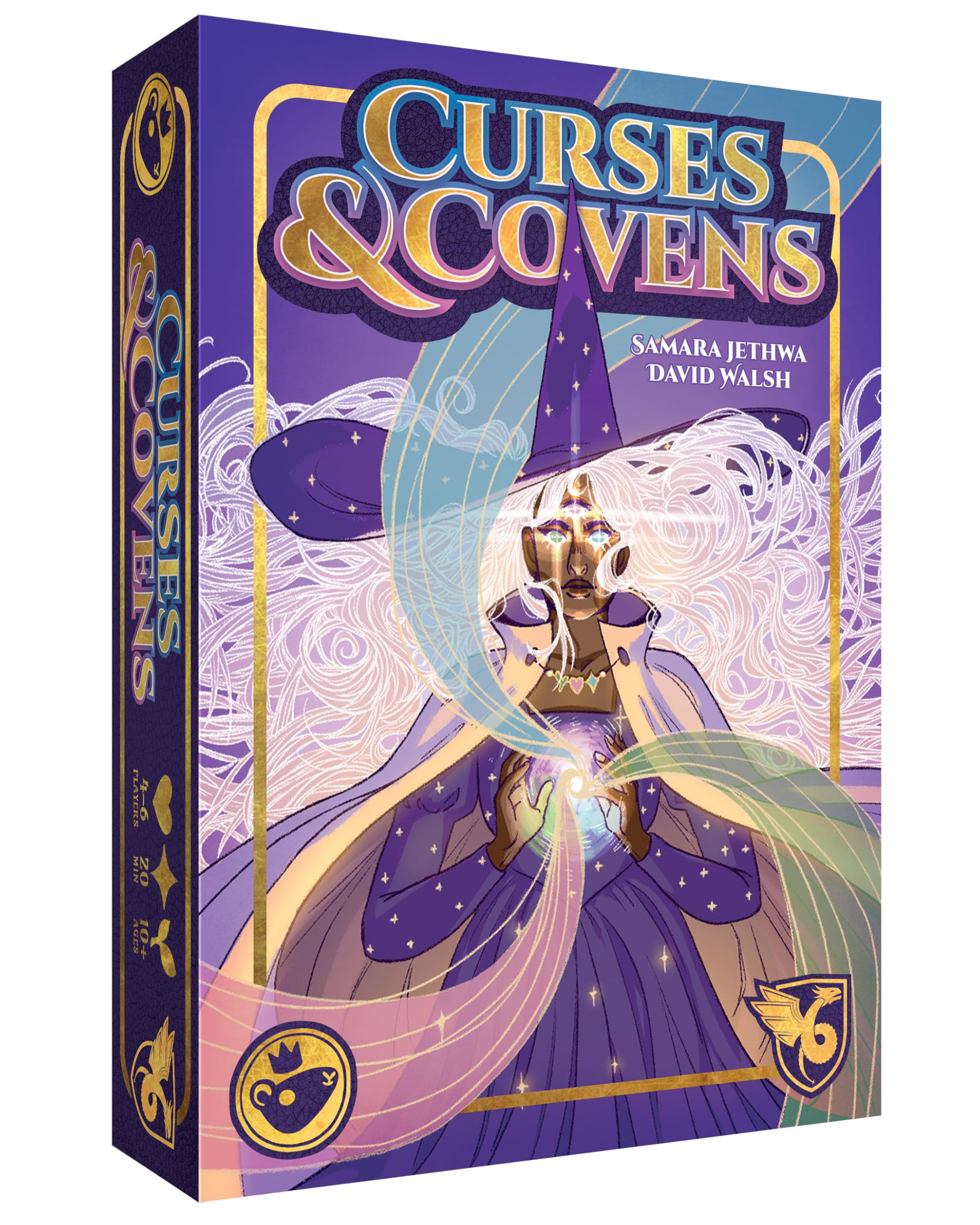 Good Games Publishing Curses & Covens - All-Vs-One Card Game | 4-6 Players | Ages 10+