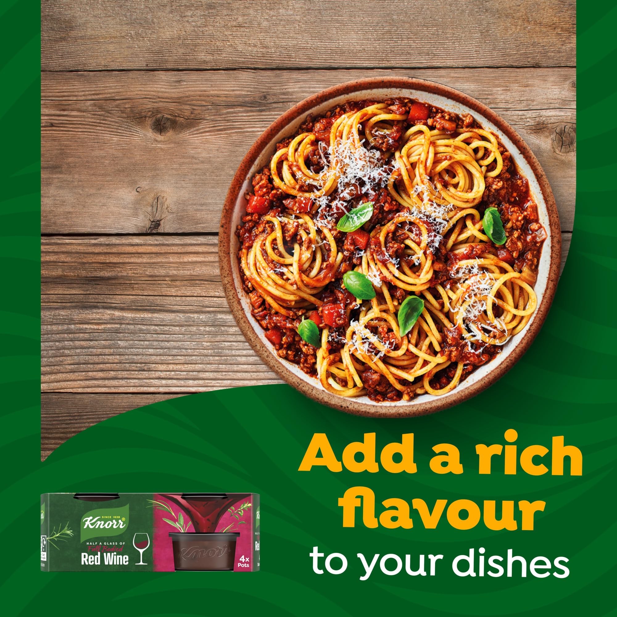 Knorr Red Wine Stock Pots - Gluten Free, Vegan, 4 Pots 6