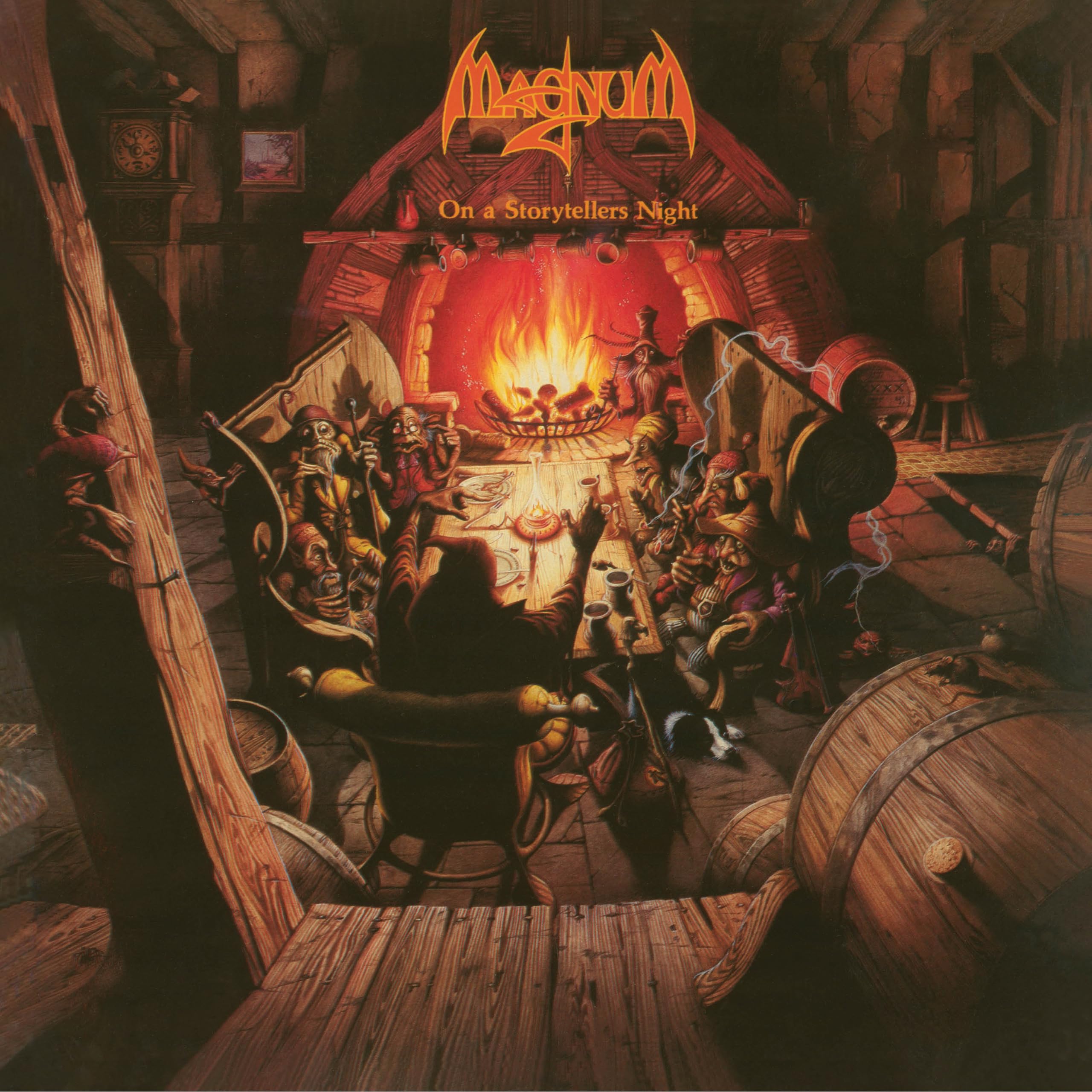 Magnum - On a Storyteller's Night [Limited Edition Orange Marble Vinyl]