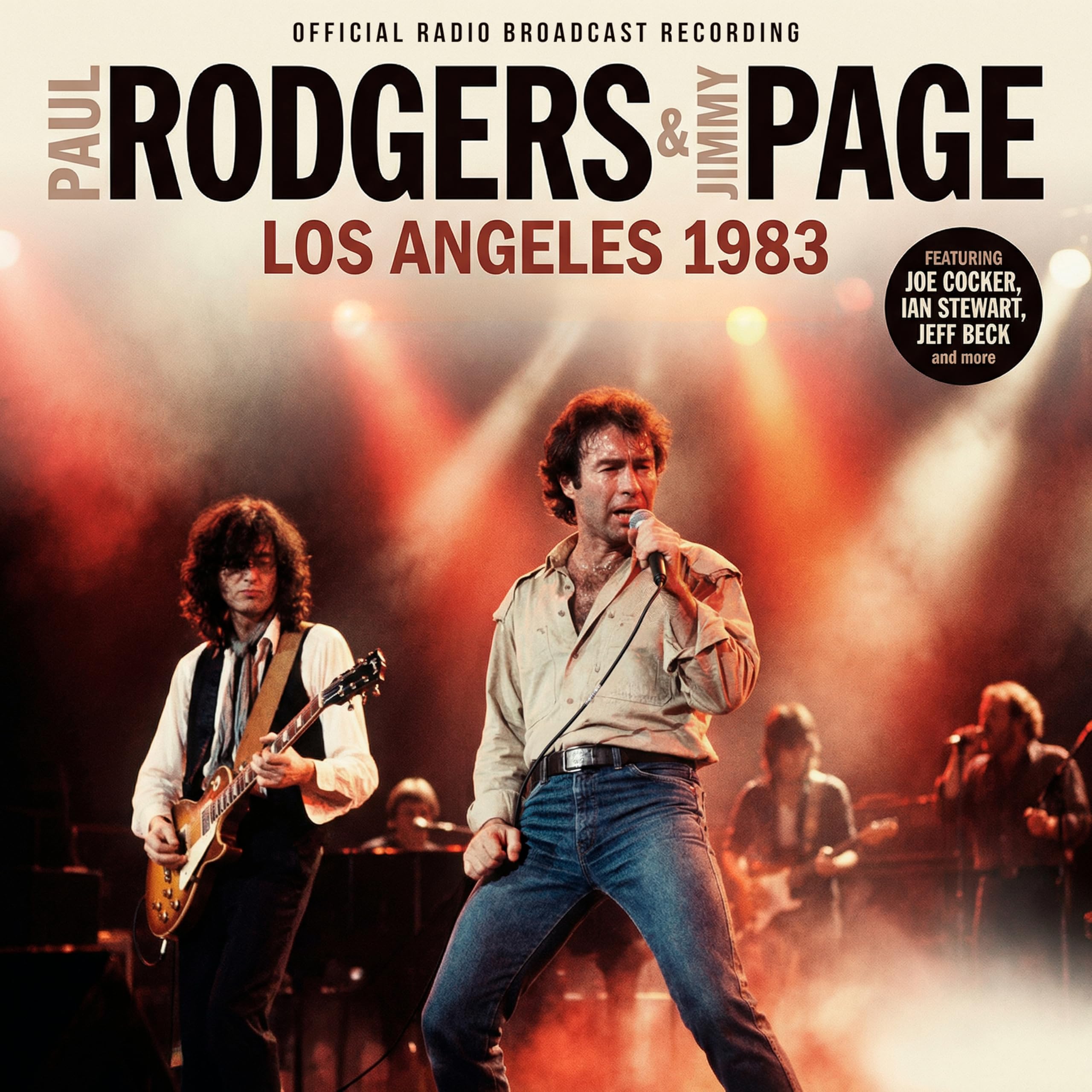 PAUL RODGERS & JIMMY PAGE - LOS ANGELES 1983 [CD] 1