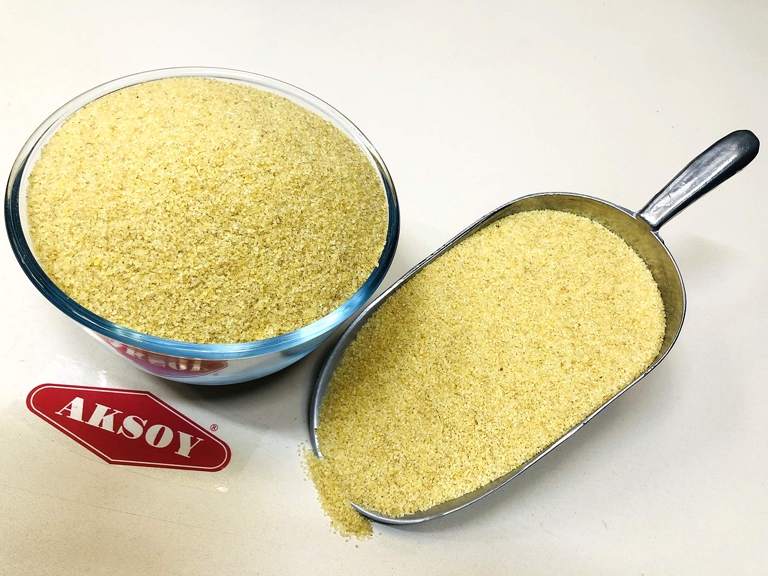 AKSOY Fine Bulgur Wheat - 1.25KG Pouch | Ideal for Salads & Meatballs | Vegan