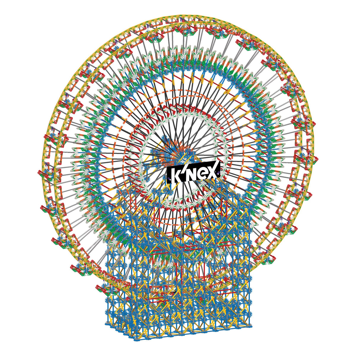 K'NEX 6 Foot Ferris Wheel Building Set - Motorised - Ages 16+
