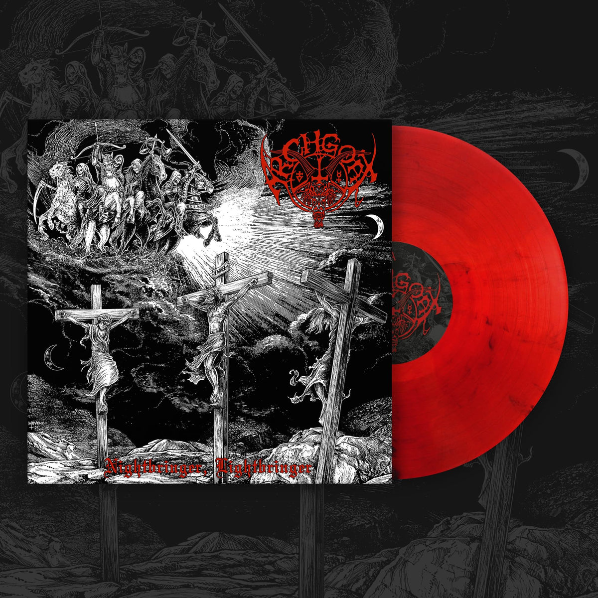 ARCHGOAT - Nightbringer, Lightbringer [Transparent Red Smoke Vinyl]