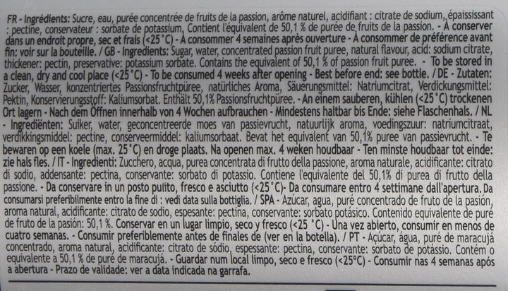 MONIN - Passion Fruit Mix Puree 1 Litre