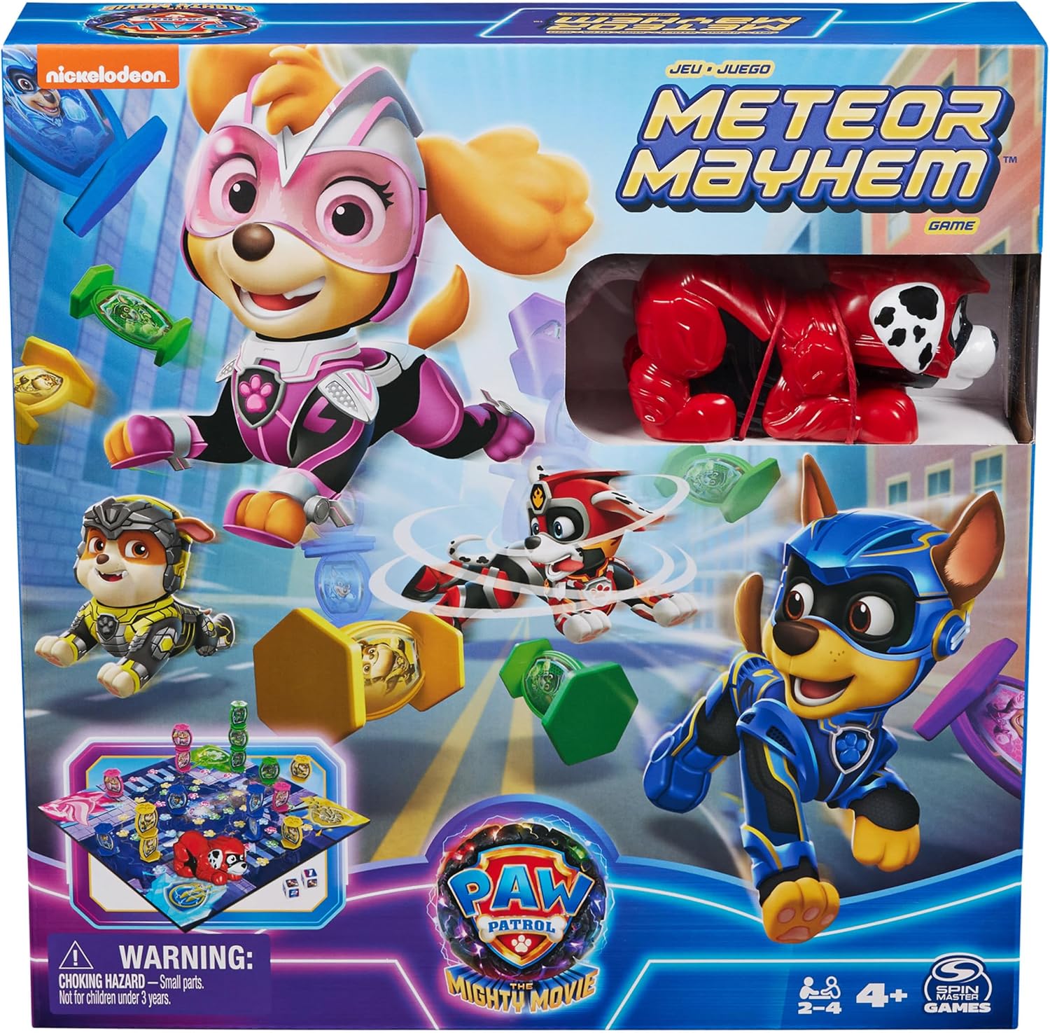Spin Master Games PAW Patrol: The Mighty Movie Meteor Mayhem Game