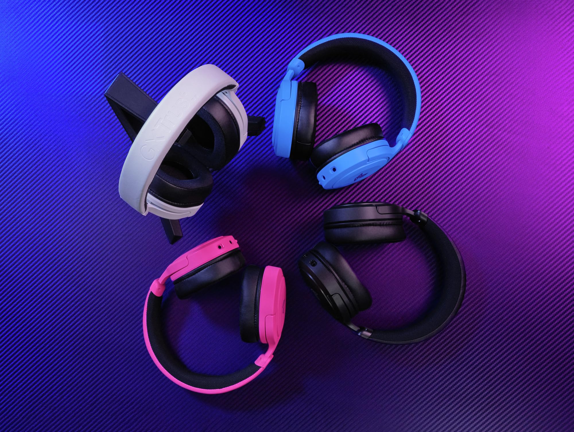 GXTrust GXT 498B Forta Gaming Headset - Officially Licensed for PS5 | 50mm Drivers | Detachable Mic | Blue 9