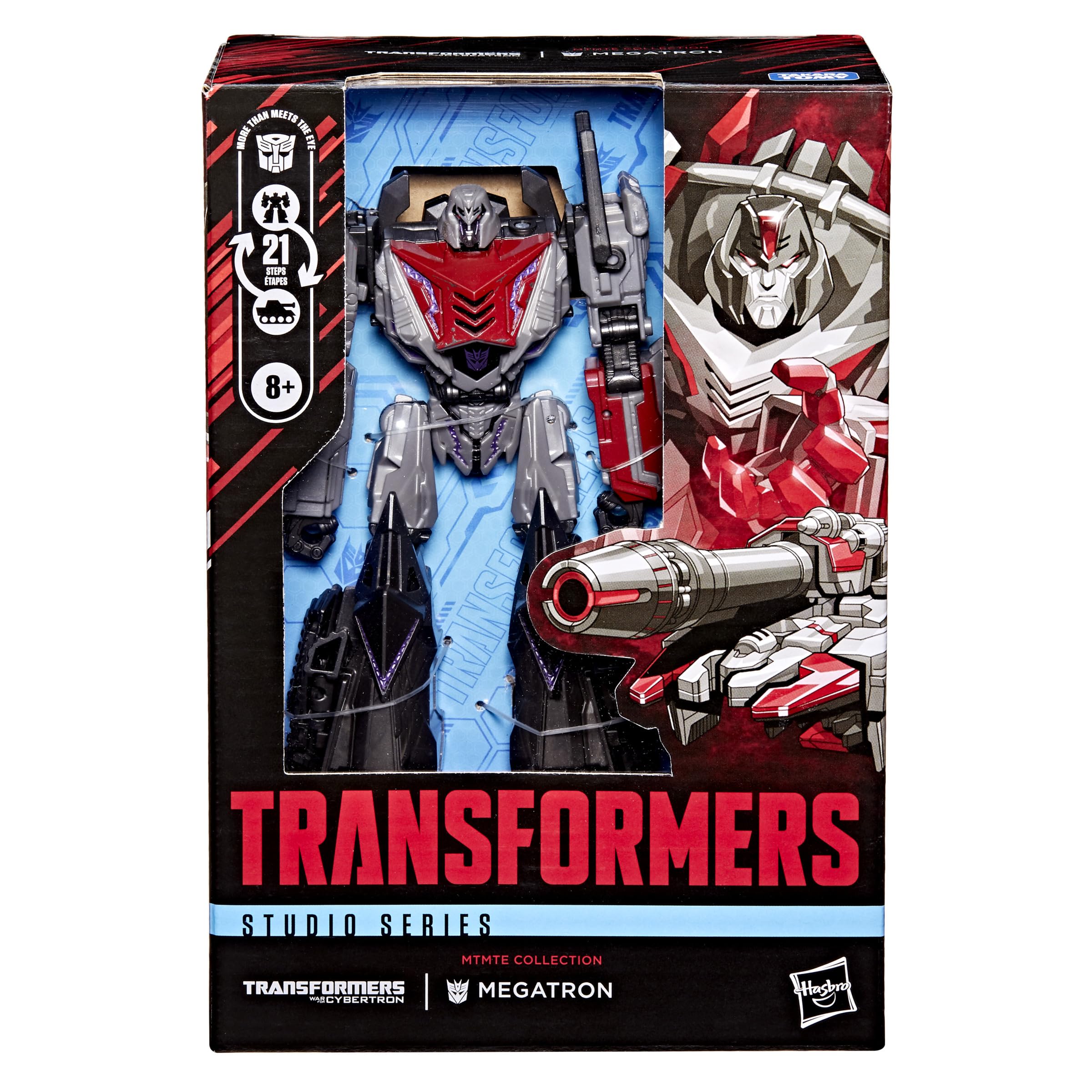 Transformers Studio Series Megatron - War for Cybertron | Voyager Class 6.5-in | 21 Steps