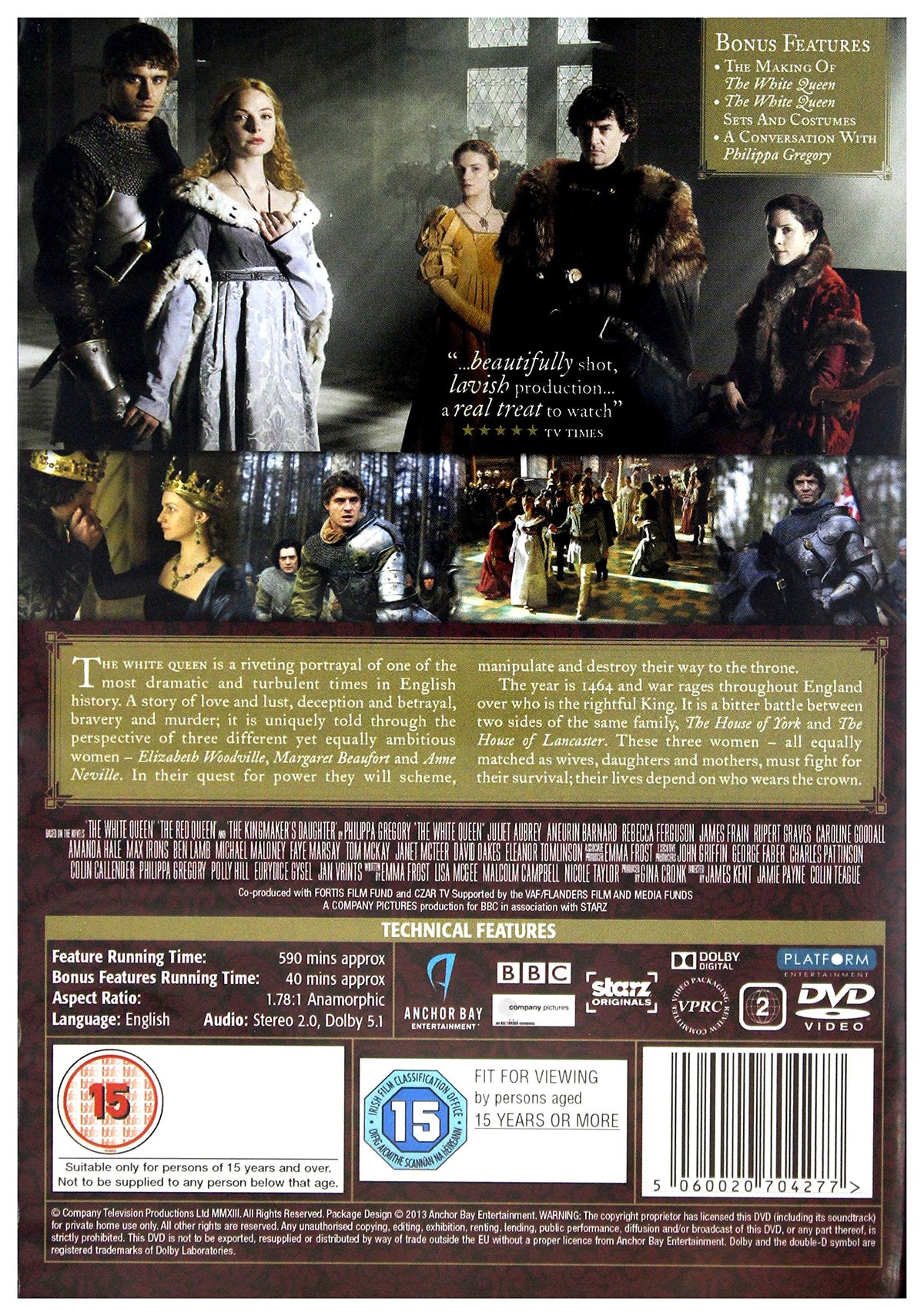 The White Queen [DVD]