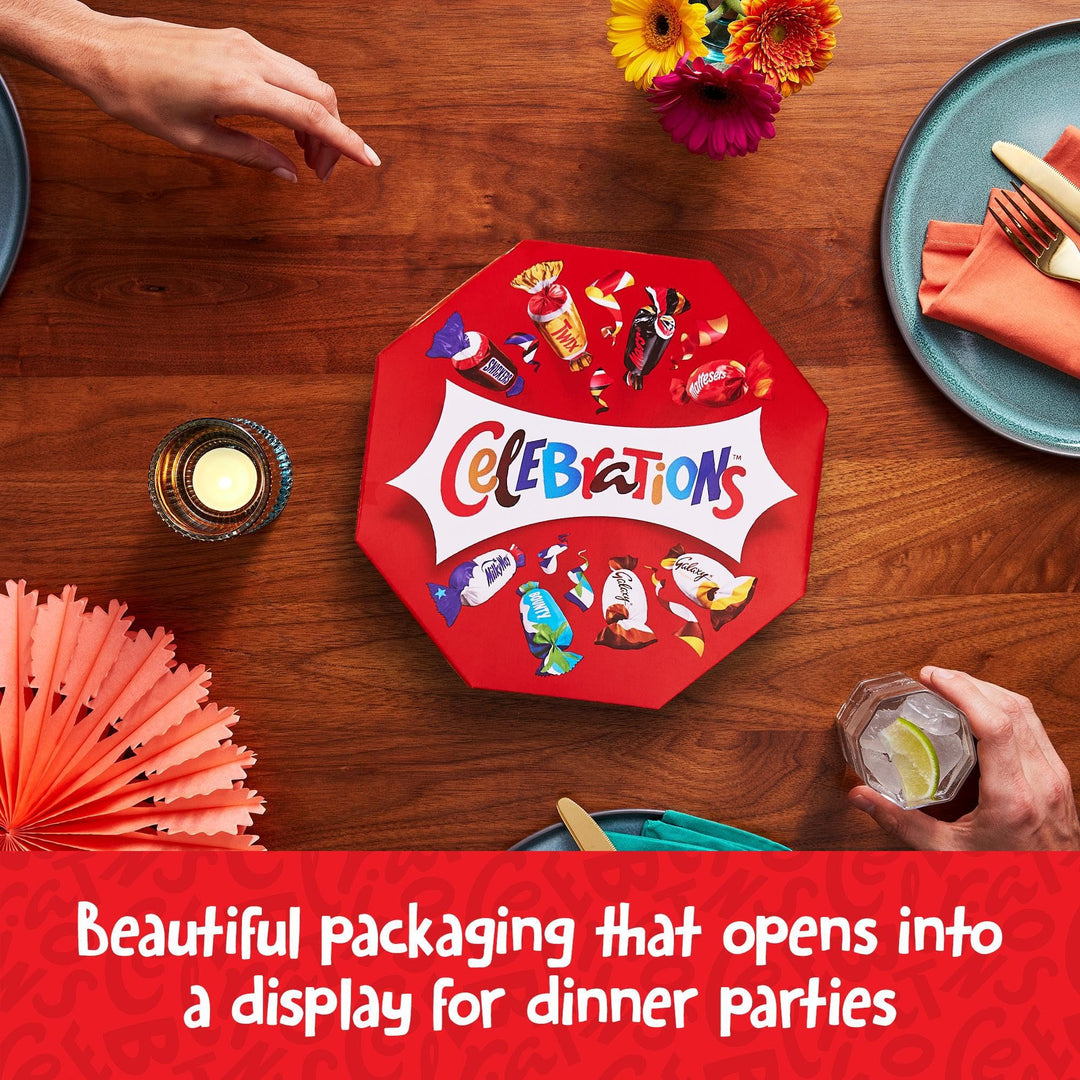 Celebrations Bulk Chocolate Box, 950g - Assorted Mini Chocolate Bars & Biscuits Gift Box
