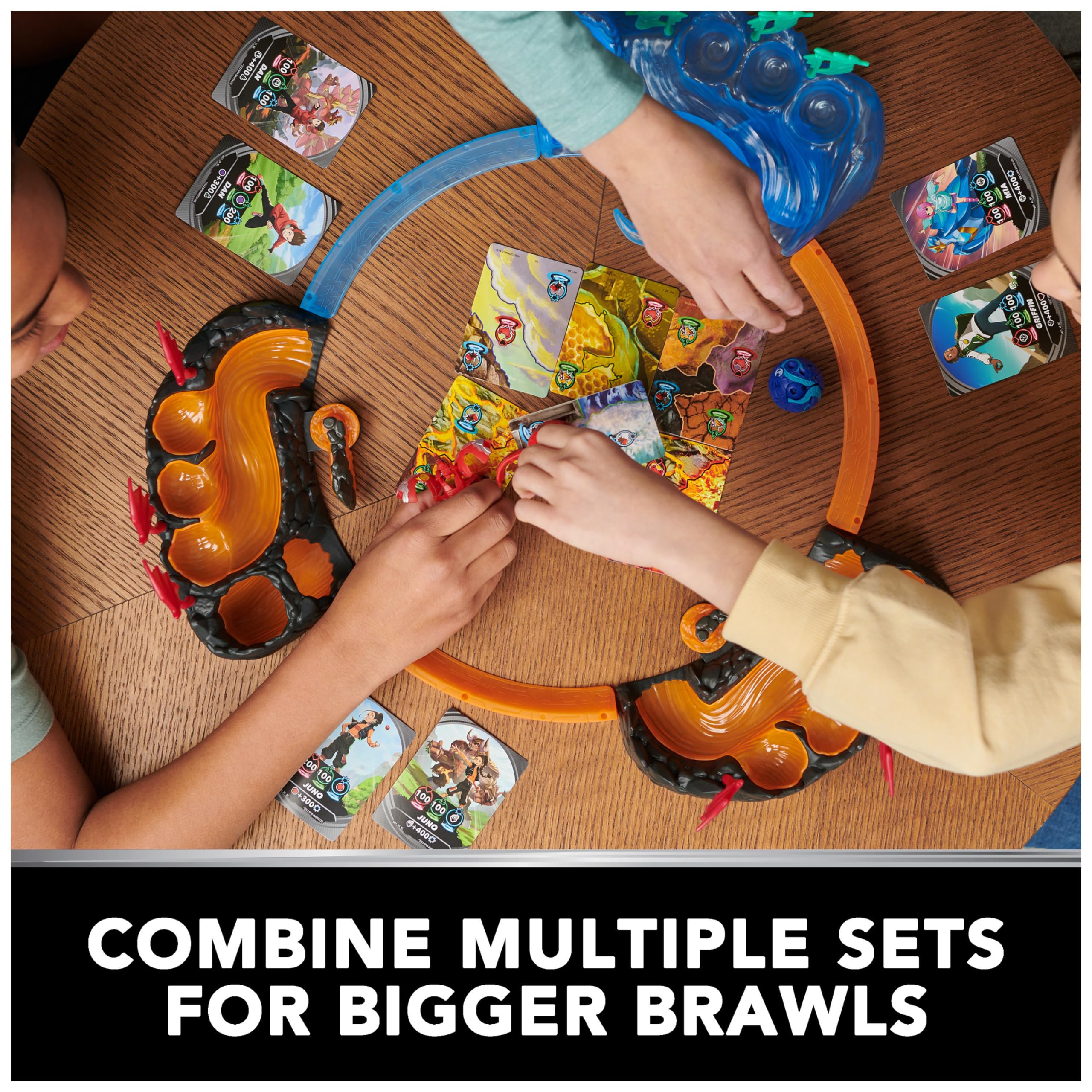 BAKUGAN Training Set with Titanium Dragonoid - Dragon Clan Theme | Ages 6+ | Includes Cards & Tokens 6