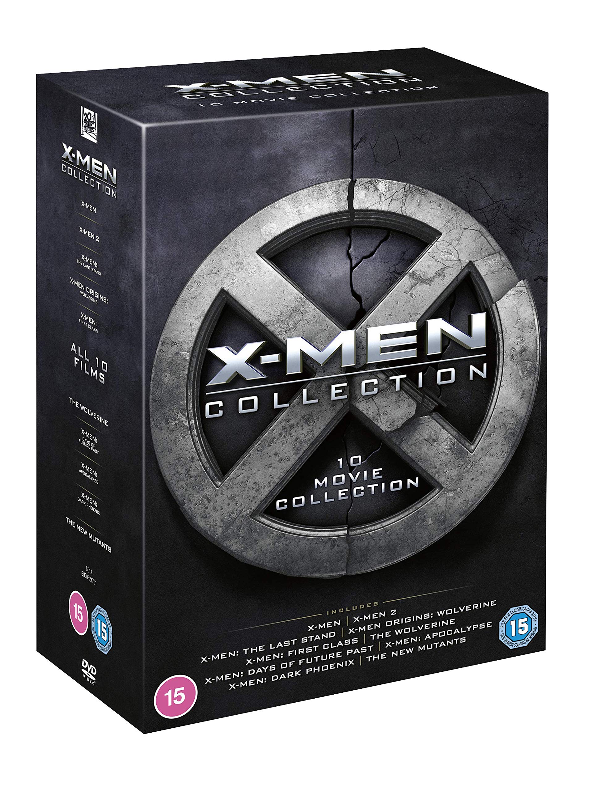 X-Men 1-10 Movie Collection [10-DVD Box Set] 2