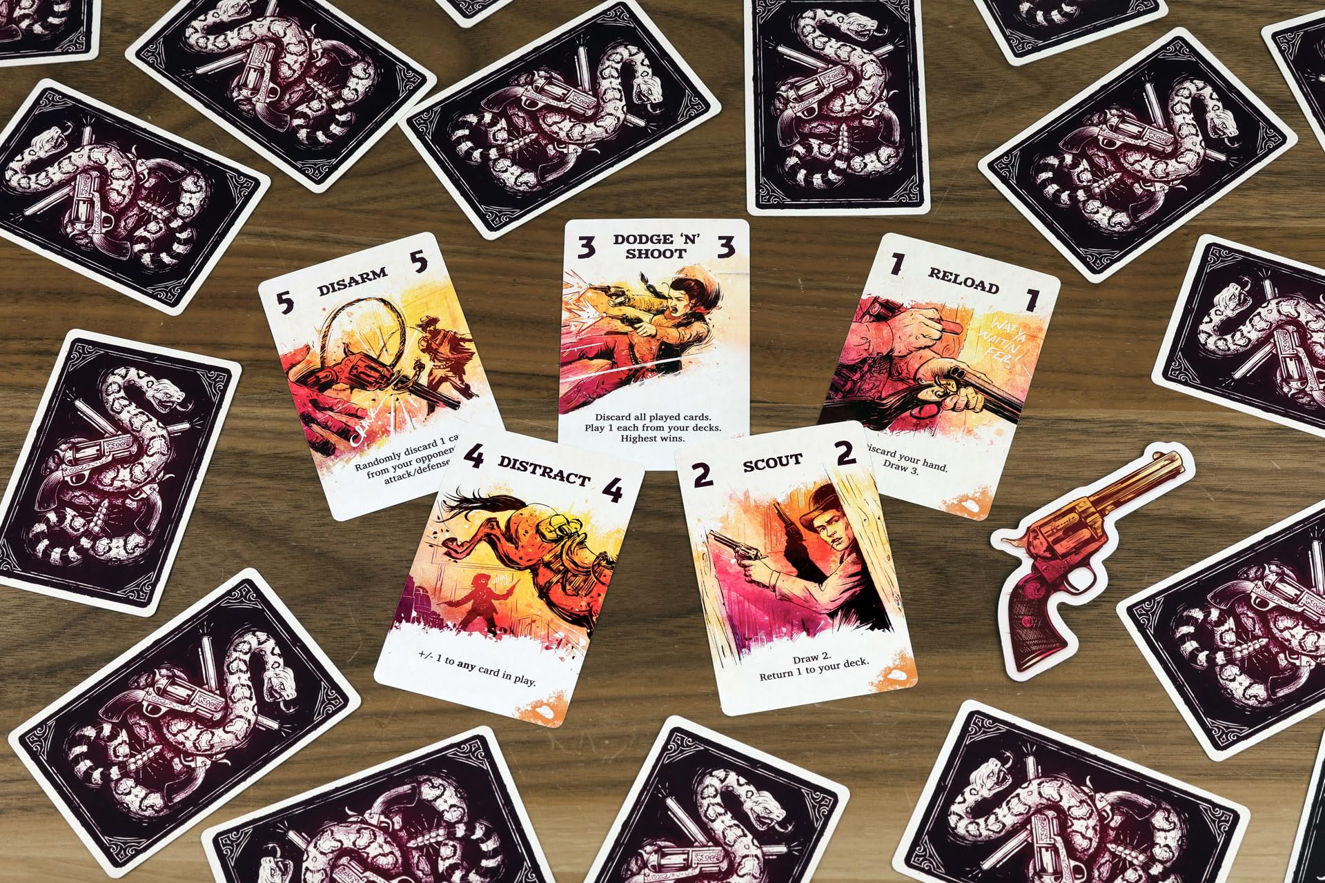 Osprey Games Rattlesnake Dedicated Deck Card Game | 2 Players | ~15 Min Playtime | Ages 16+ 4