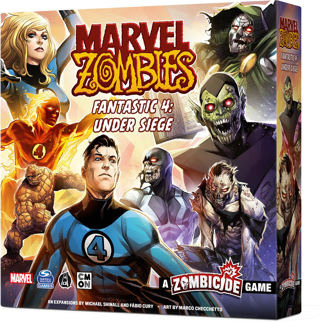 CMON Marvel Zombies: Fantastic 4 Under Siege Miniatures Board Game (CMNMZB004)