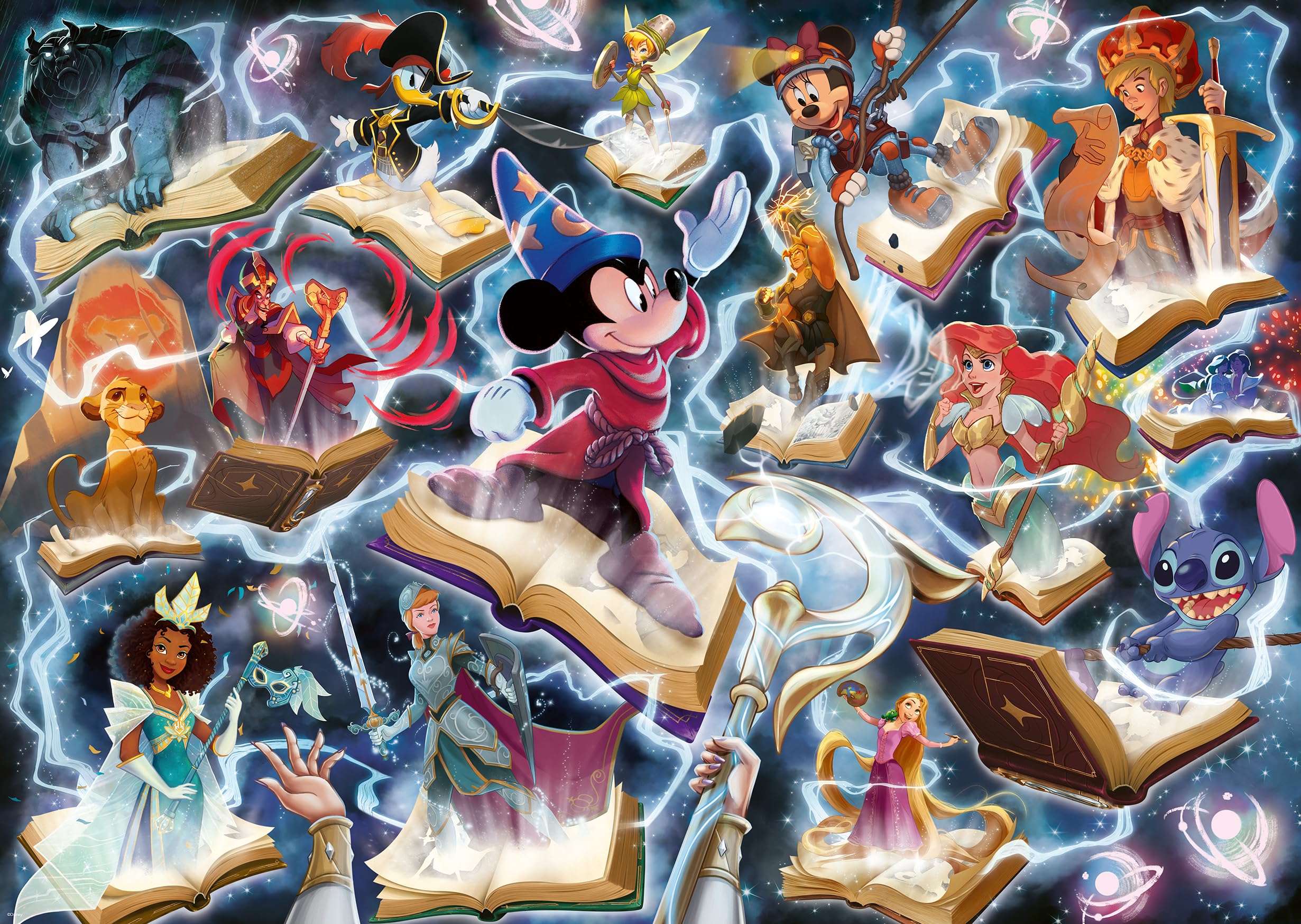 Ravensburger Disney Lorcana Glimmers of the Realm: Steel 1000-Piece Jigsaw Puzzle 1