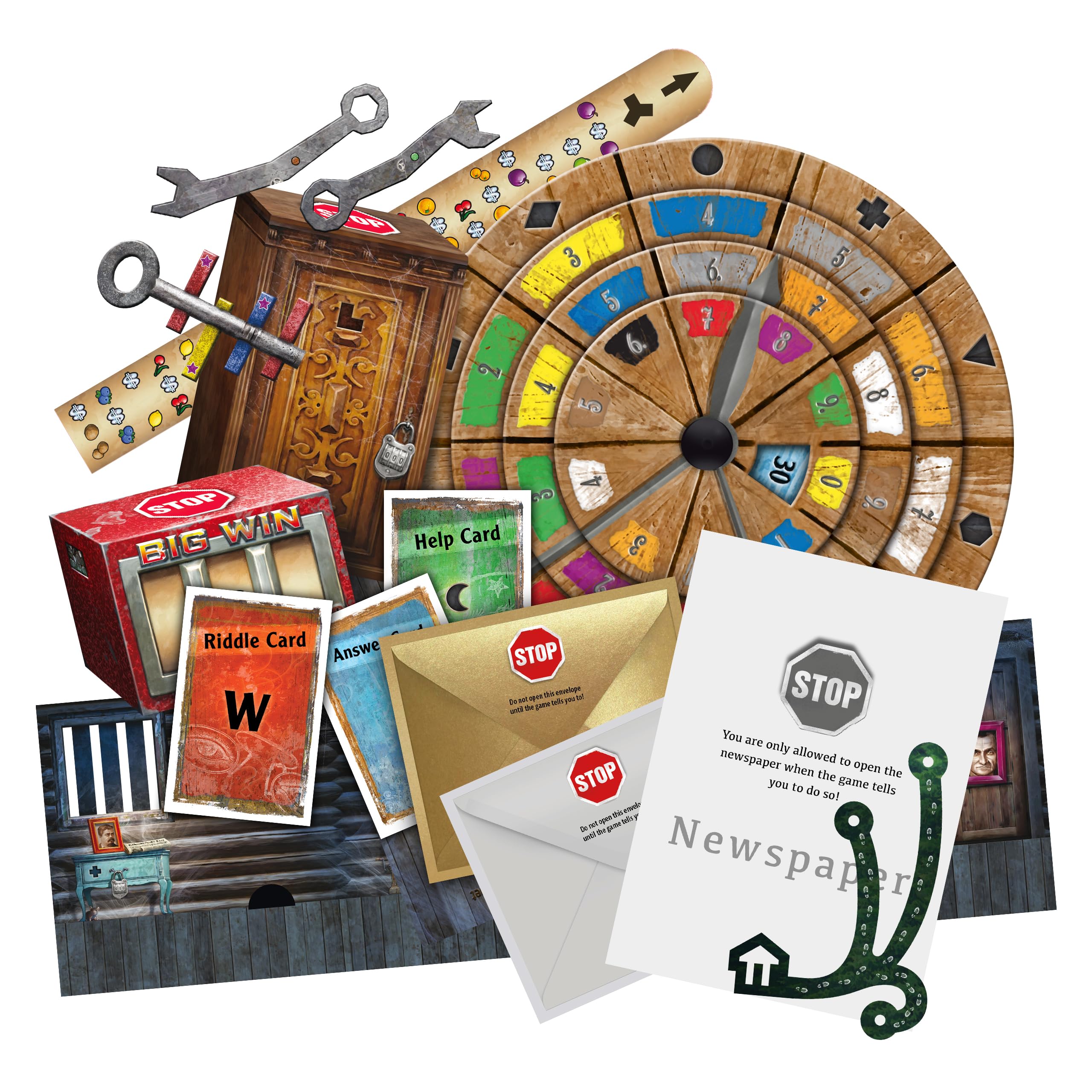 Thames & Kosmos EXIT: The Return to the Abandoned Cabin Escape Room Card Game | 1-4 Players | Ages 12+ 3