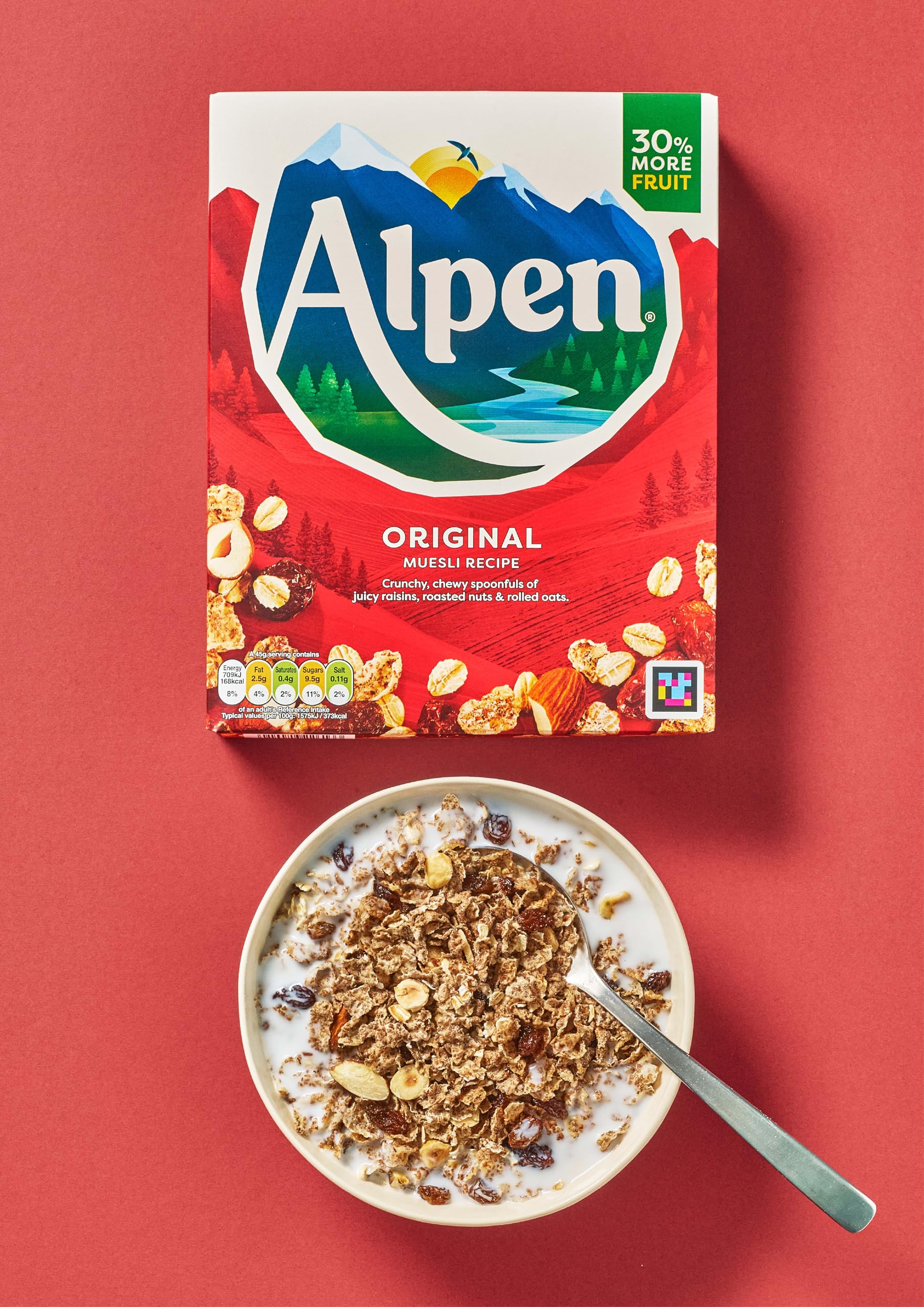 Alpen Original Muesli - High Fibre, Low Sugar, +30% More Fruit | 1.35 kg 3