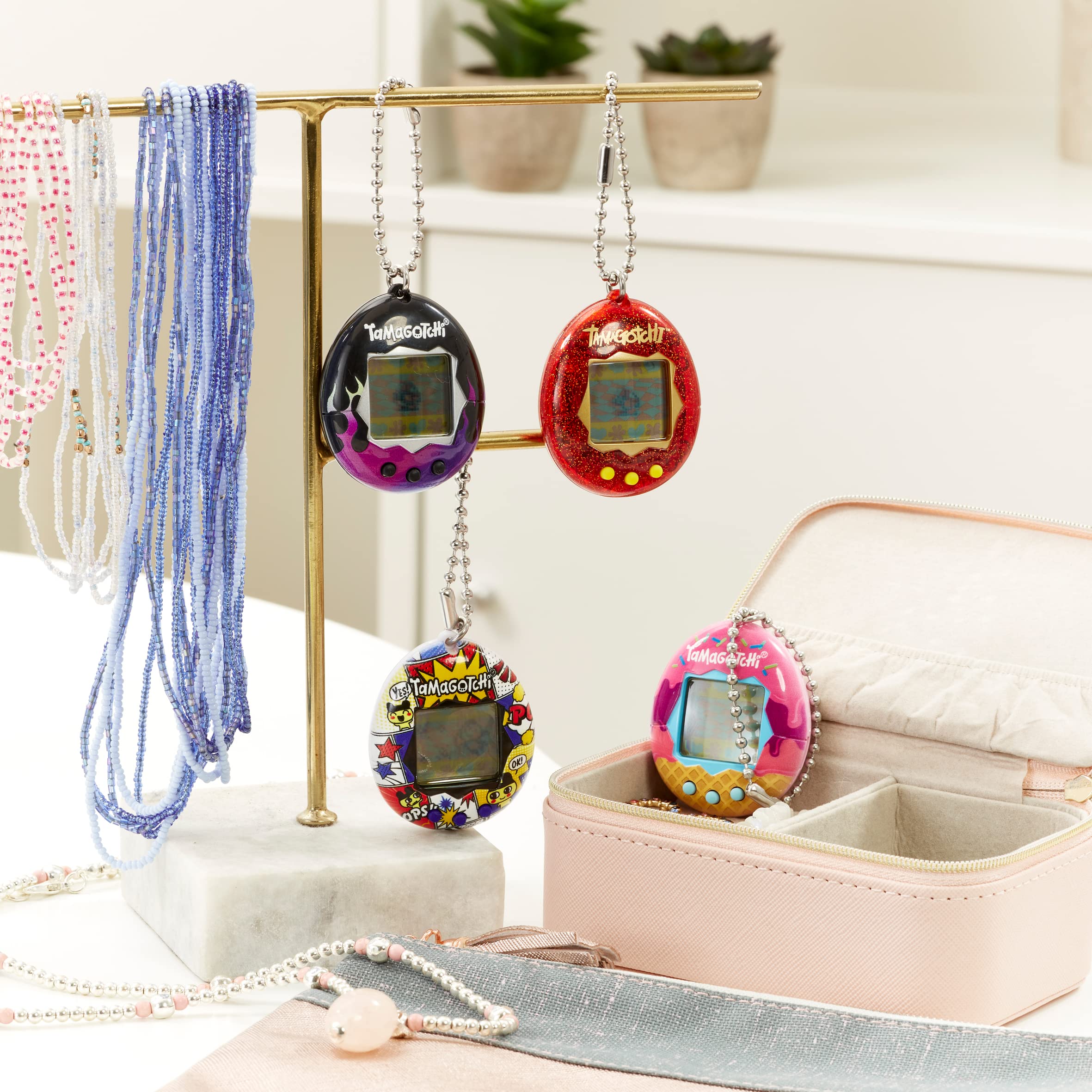 Bandai Tamagotchi Original Paradise Shell - Retro Virtual Pet Toy for Kids & Adults 8+ 9