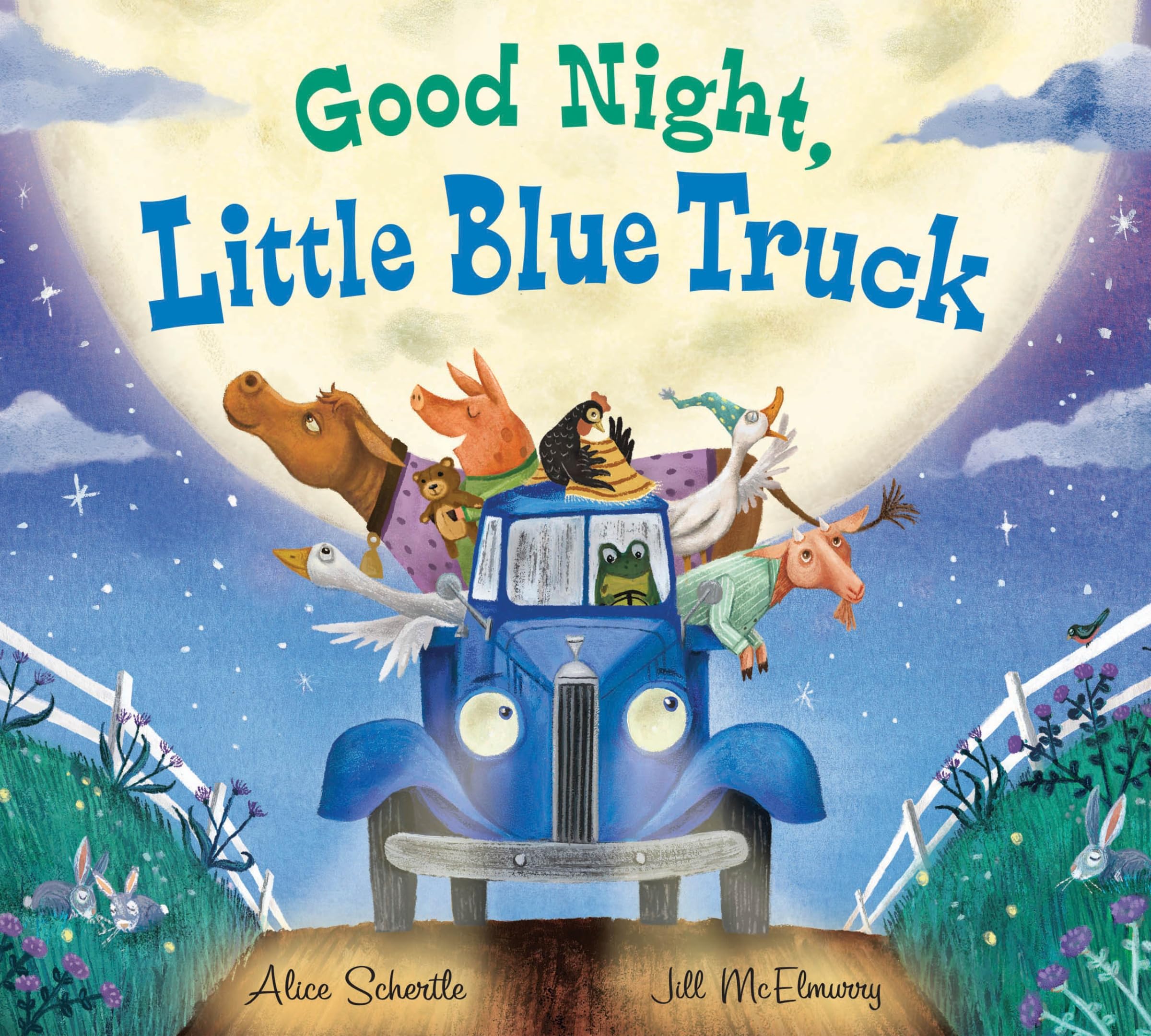 Clarion Good Night, Little Blue Truck - Bedtime Story Picture Book | Board Book | Ages 4-8