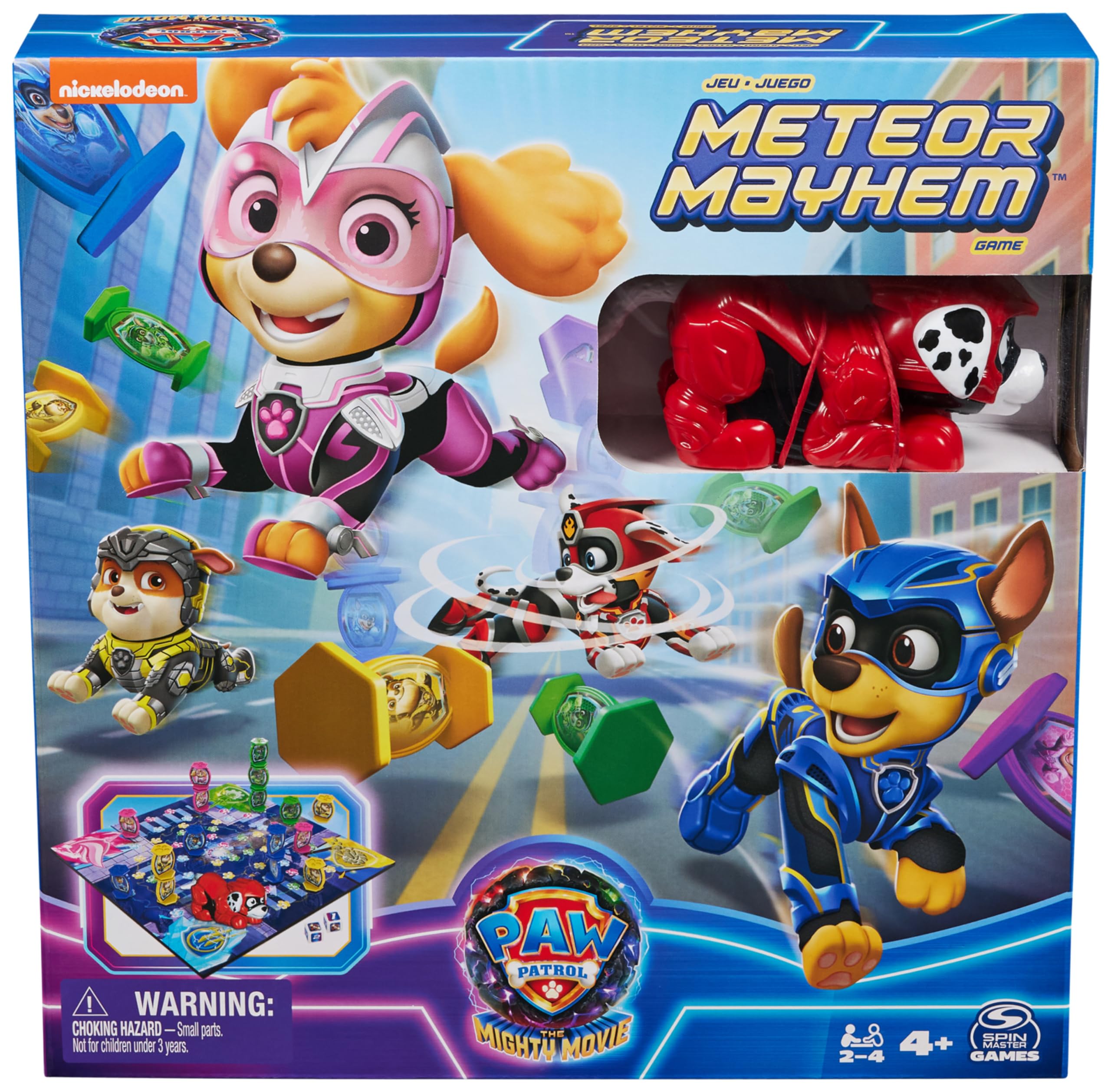 Spin Master Games PAW Patrol: The Mighty Movie Meteor Mayhem Game 8