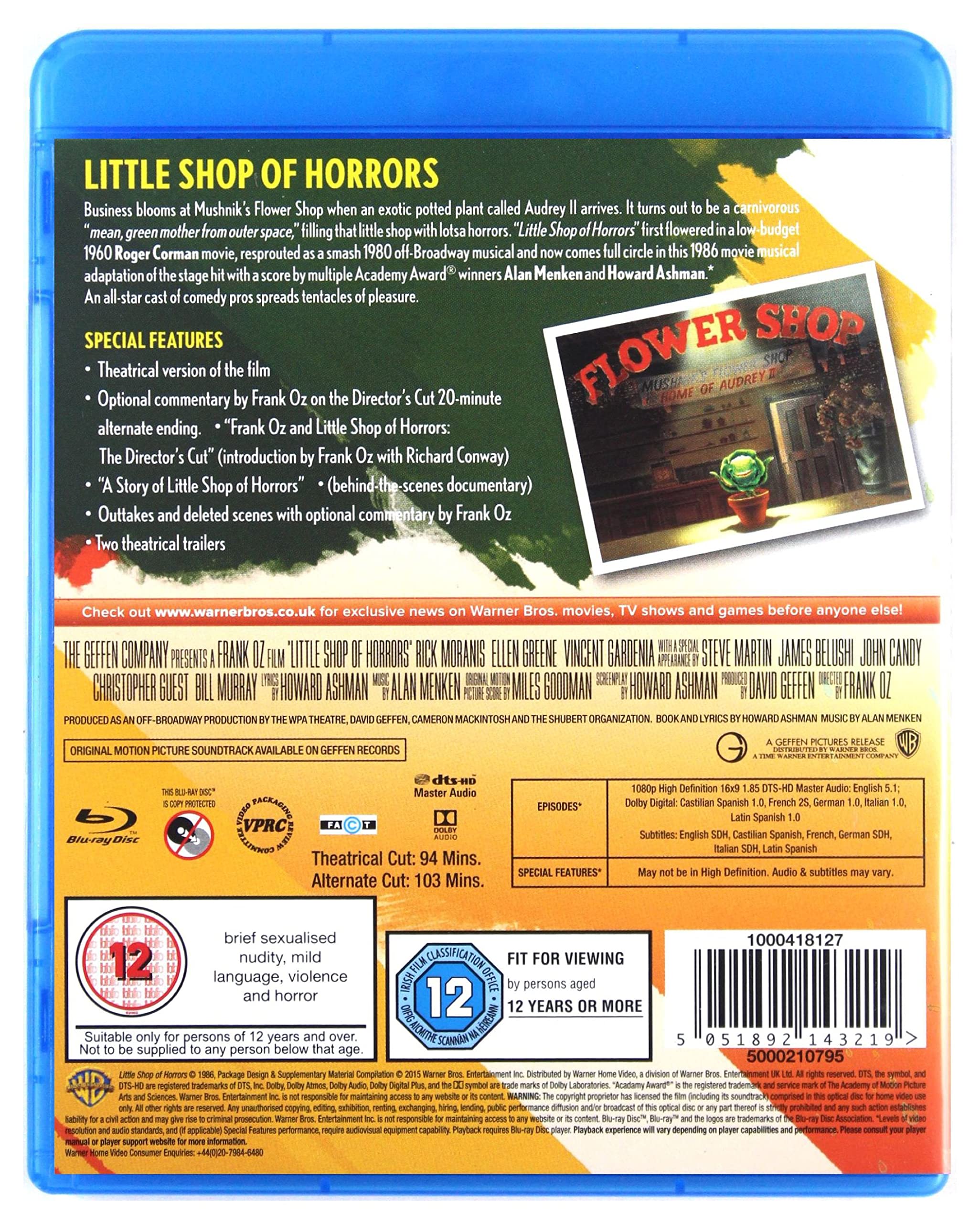 Little Shop of Horrors [Blu-ray] 3